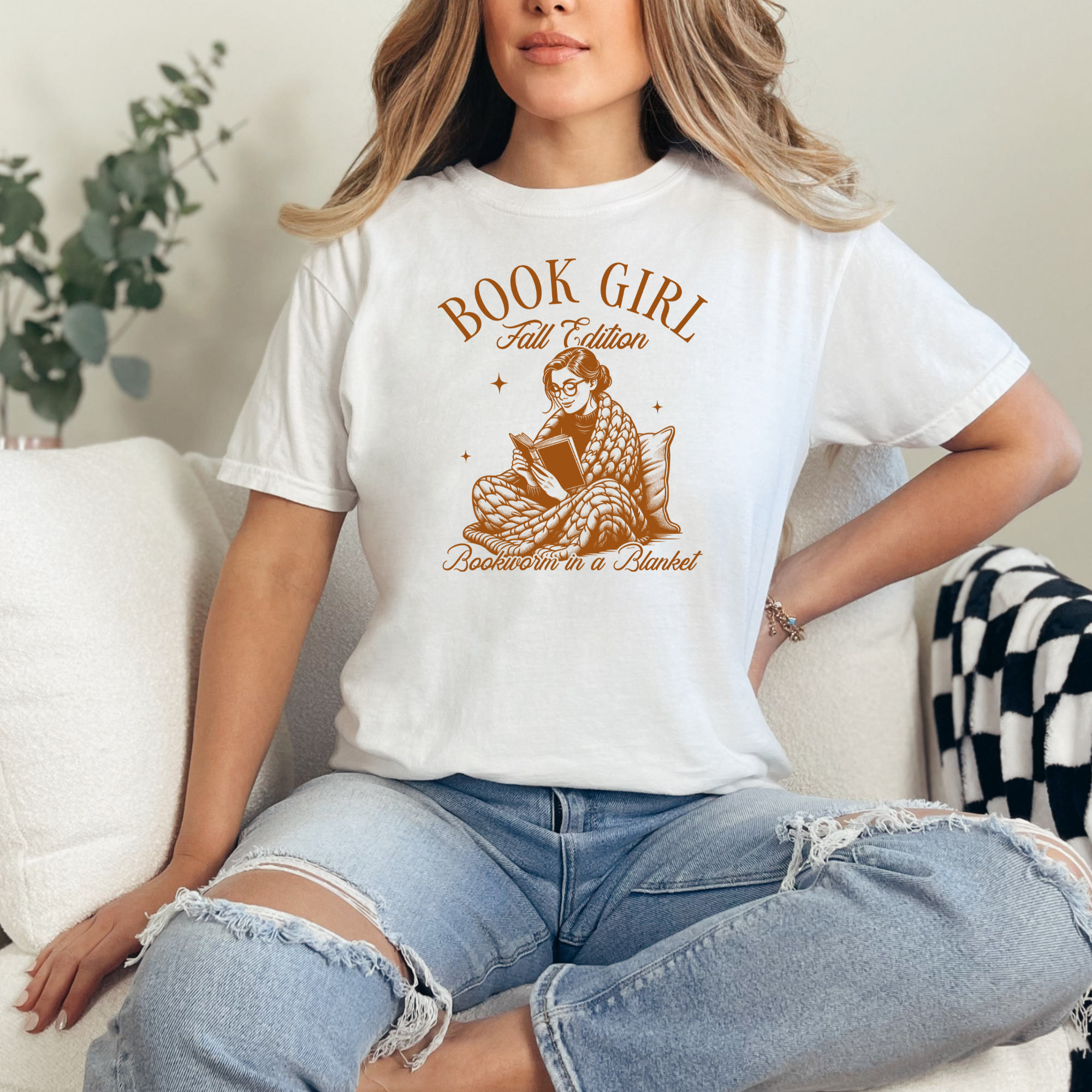 Book girl fall edition shirt