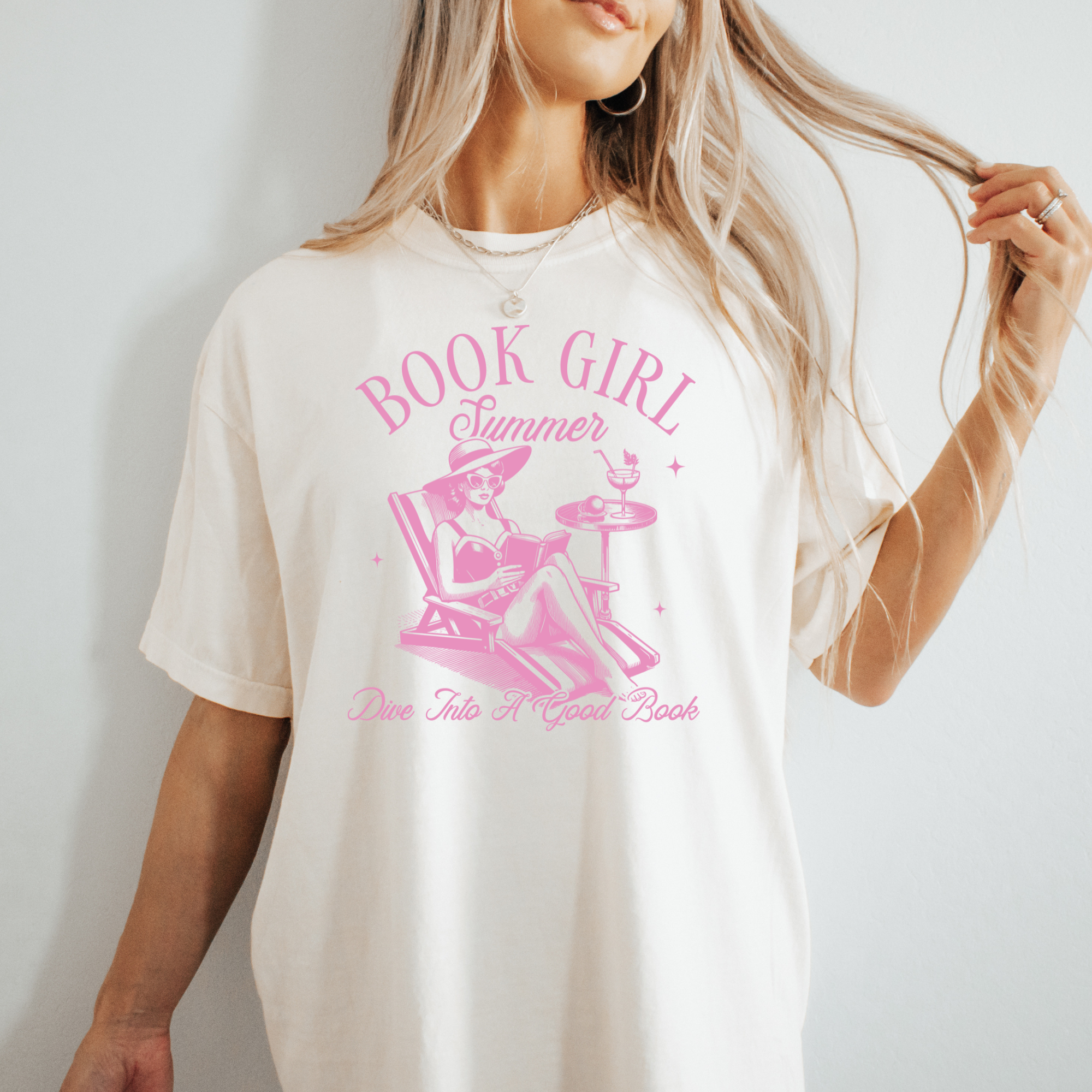 Book Girl Summer T-Shirt | Bookish Shirt
