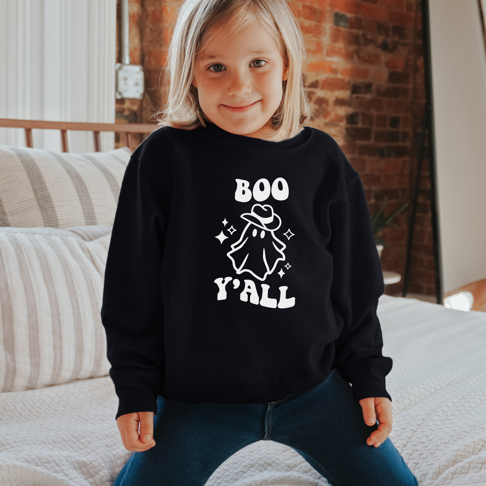 Boo Ya'll - youth sweatshirt