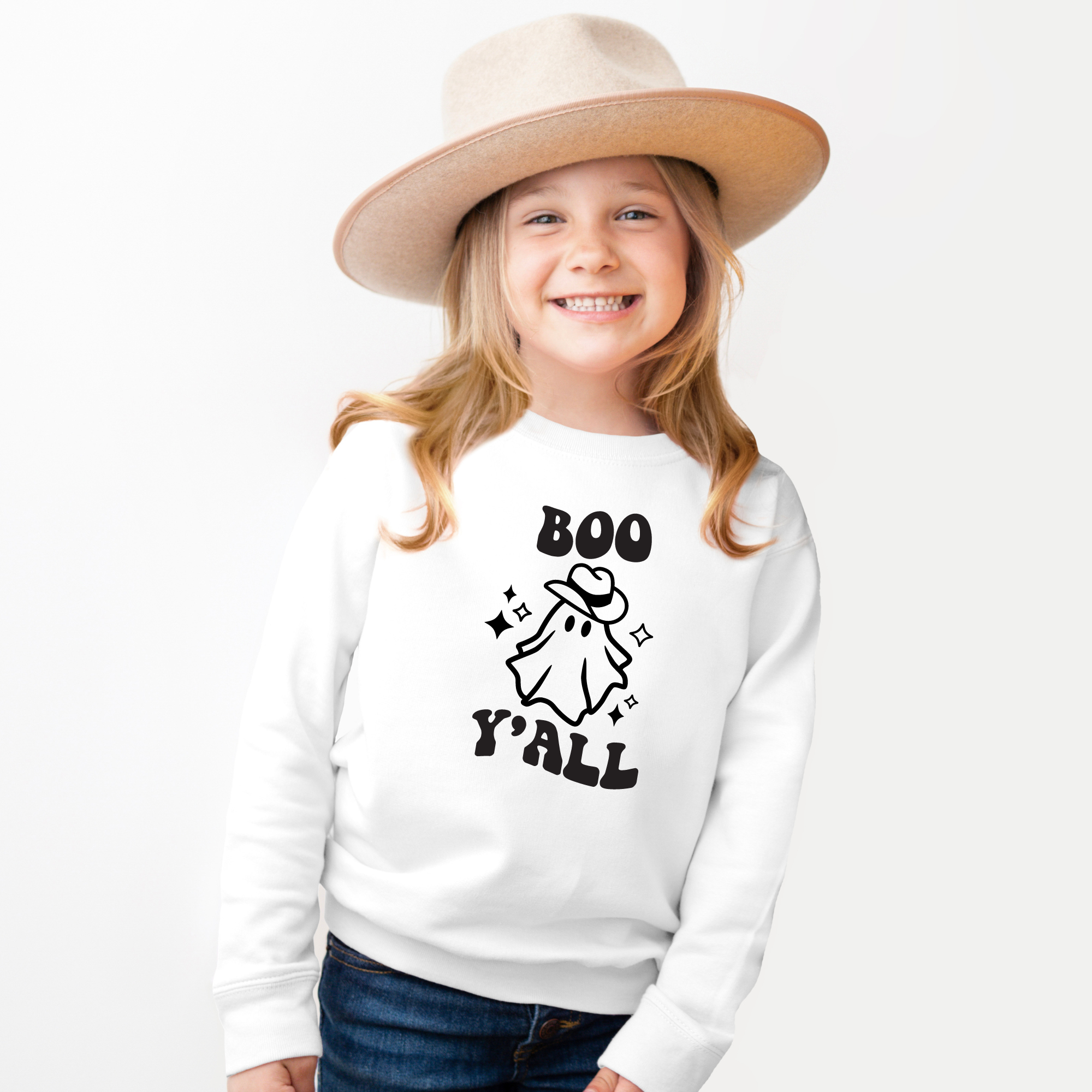 Boo Ya'll - youth sweatshirt