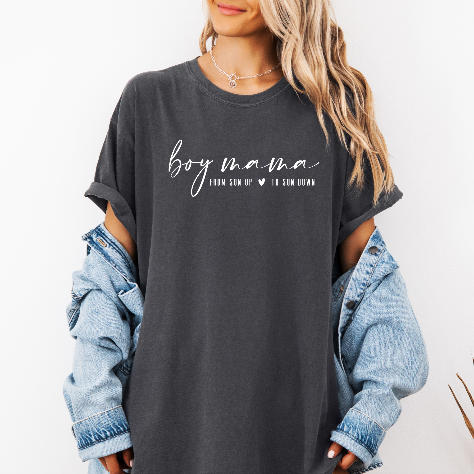 Boy Mama From Son Up To Son Down Shirt | Boy Mom Shirt