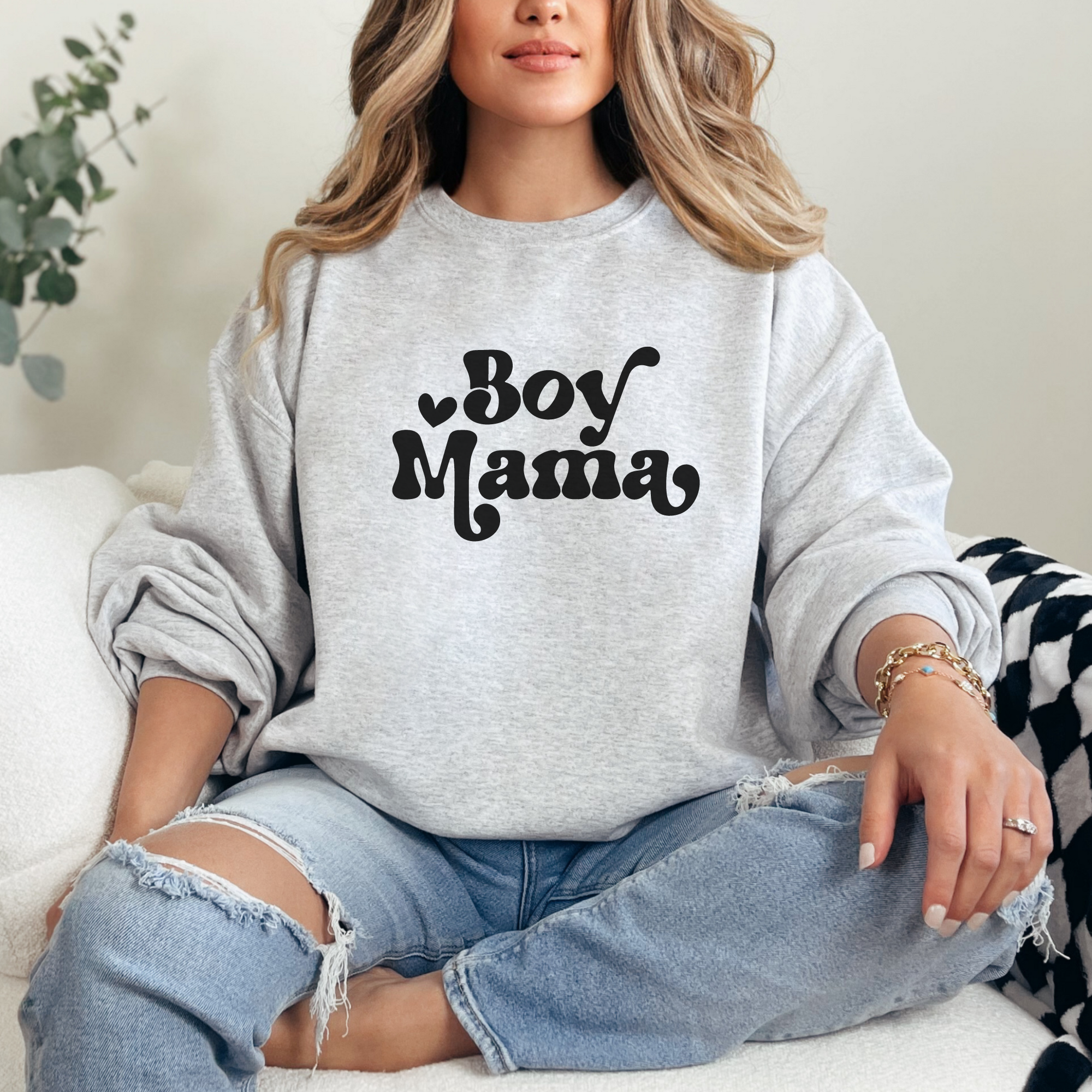 Boy Mama Sweatshirt | Boy Mom Sweatshirt