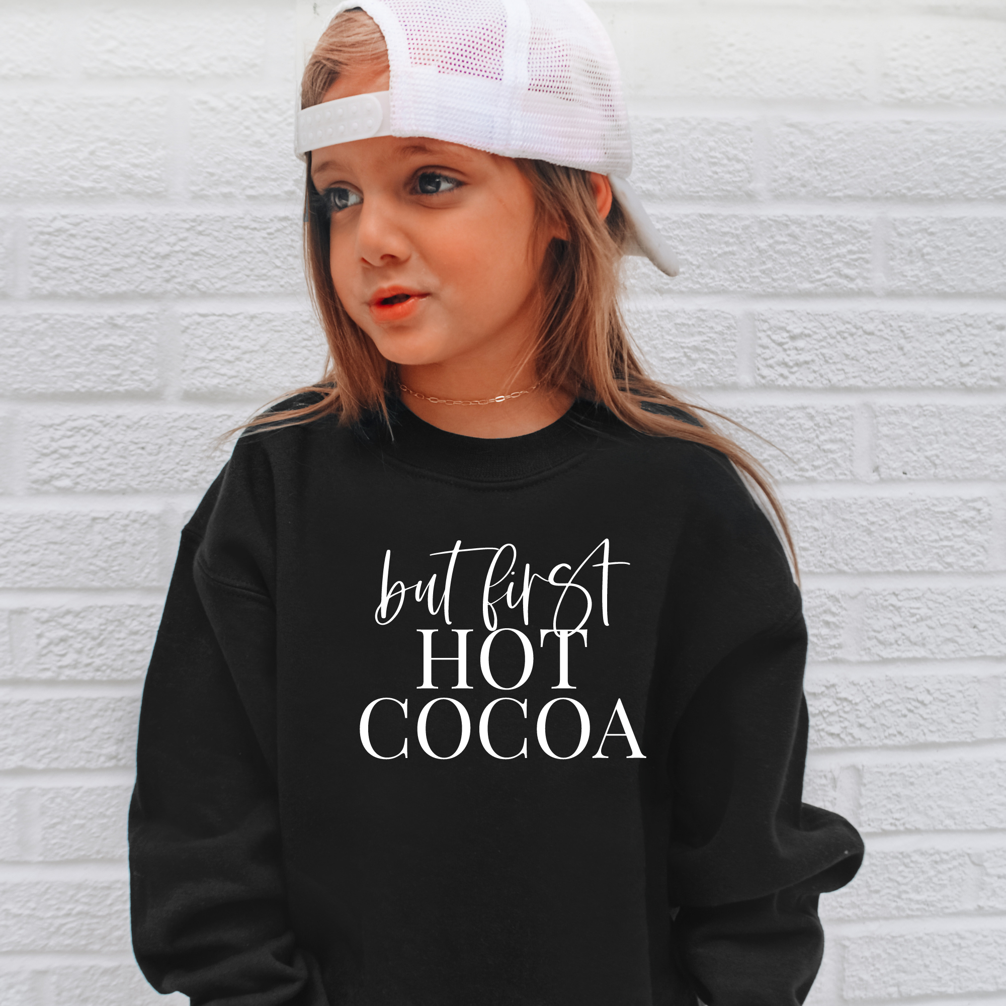 But First Hot Cocoa Sweatshirt