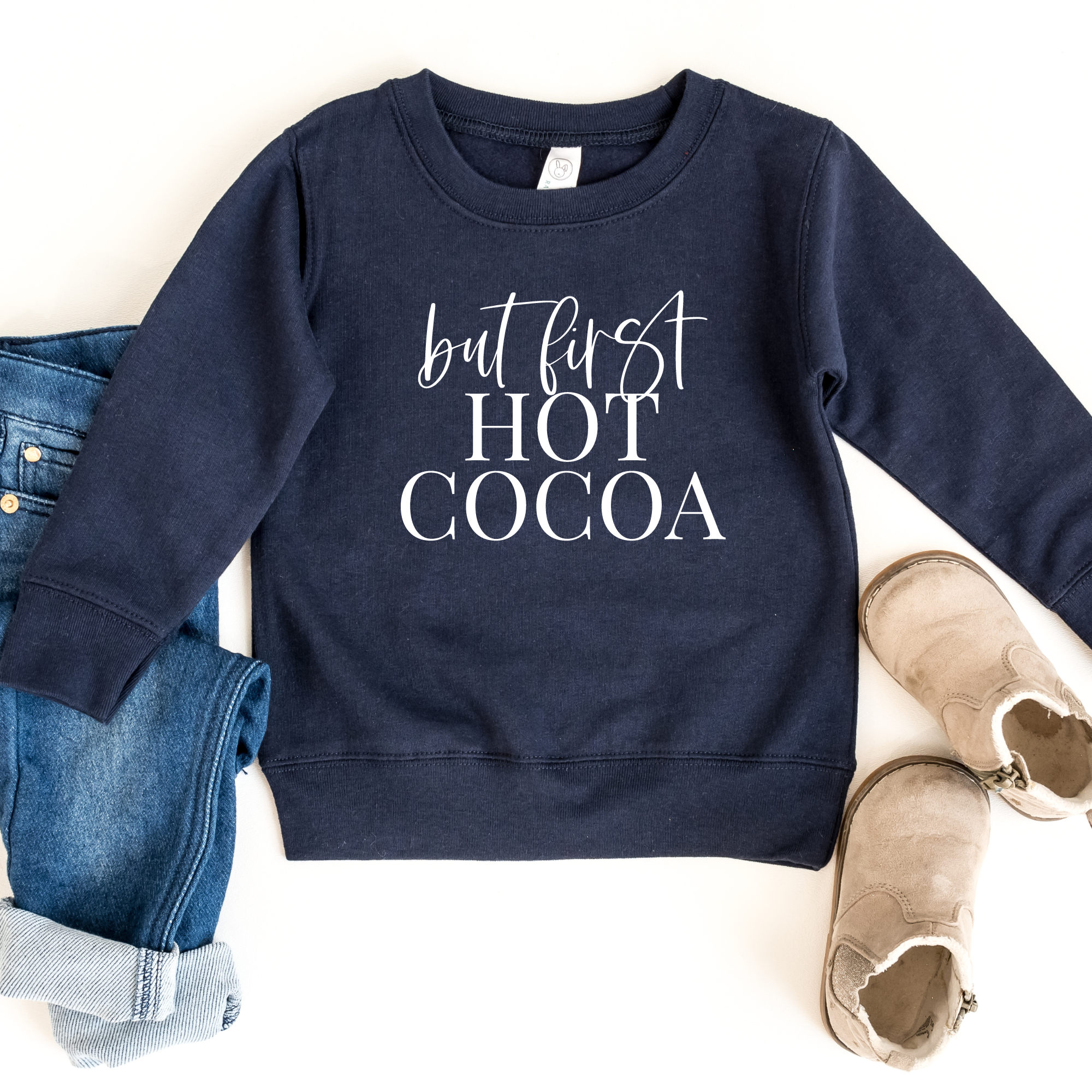 But First Hot Cocoa Sweatshirt | Funny Fall Sweatshirt