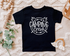 camping crew shirt for kids and toddlers