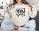 Family camping sweatshirts that say camping crew