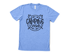 camping crew shirt for kids and toddlers