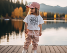 camping crew shirt for kids and toddlers