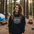 Family camping sweatshirts that say camping crew