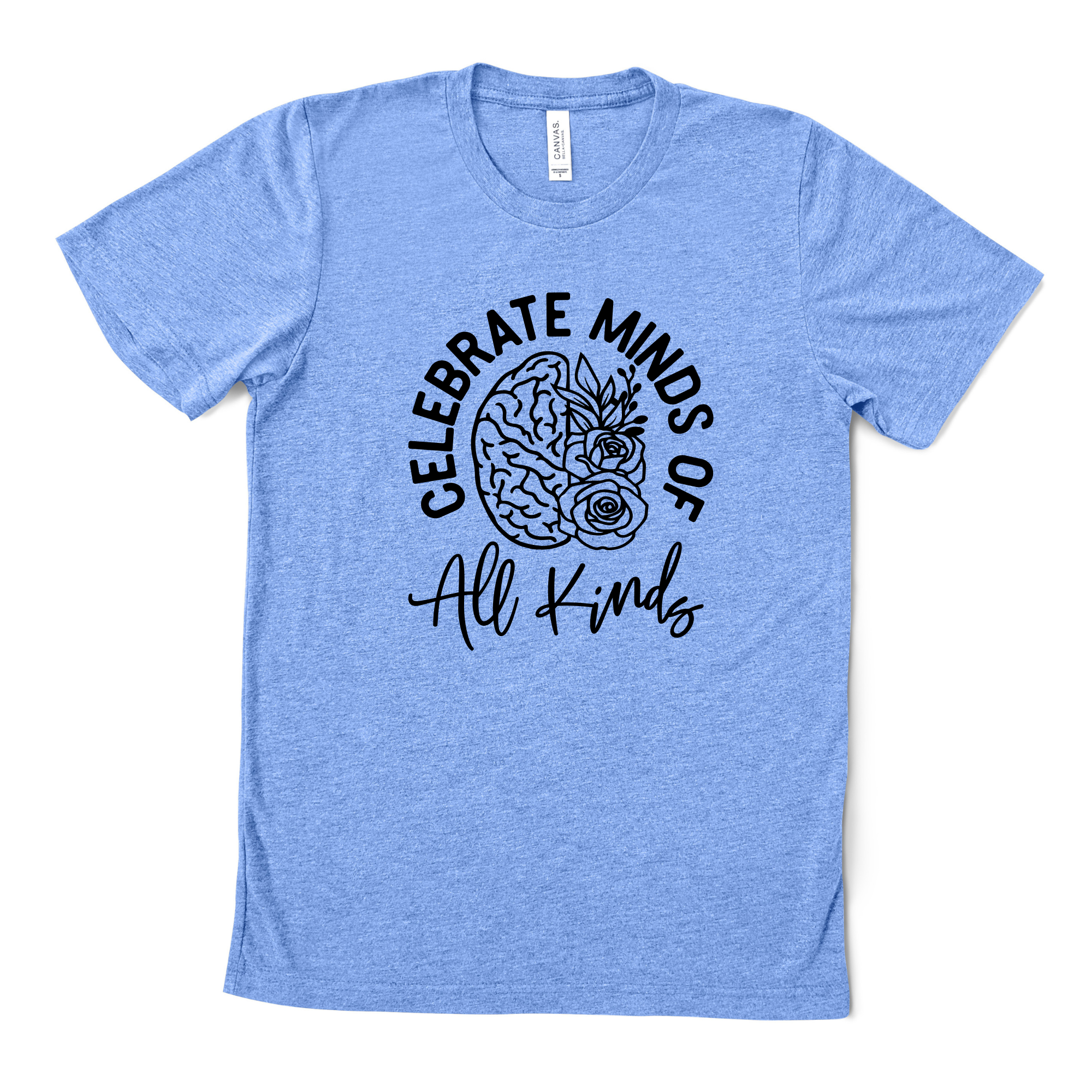Celebrate minds - kids autism shirt