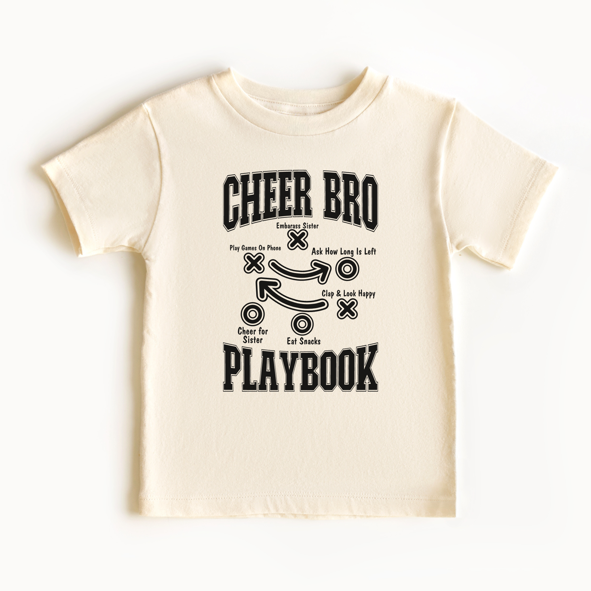 Cheer Bro Playbook T-Shirt