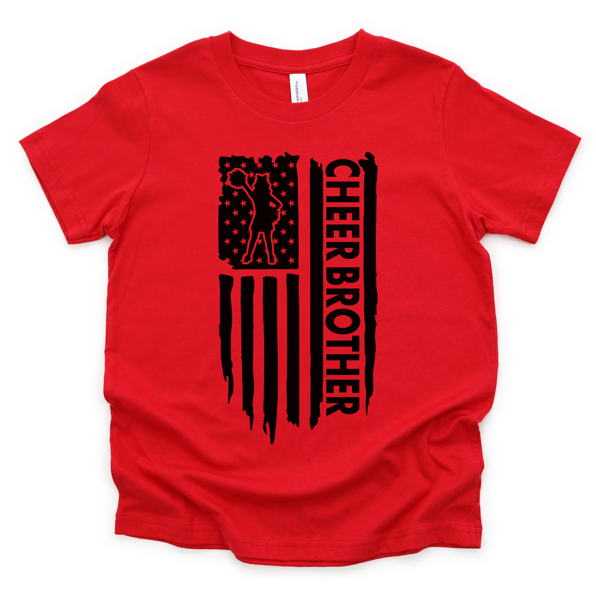 Cheer Brother Flag T-Shirt