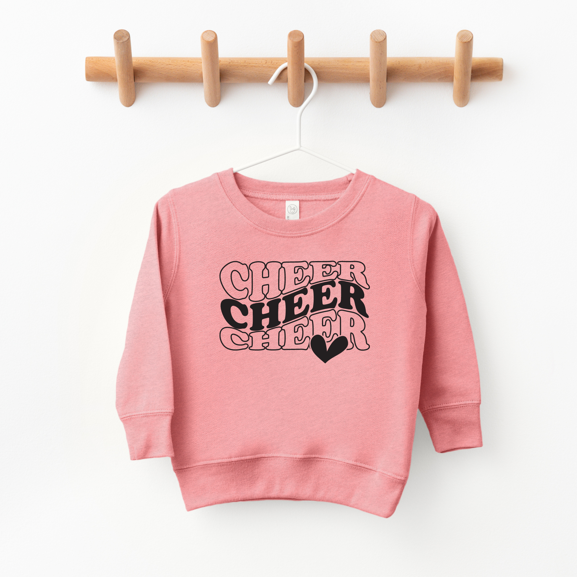 Cheer Stacked Sweatshirt | Cheerleader Sweatshirt