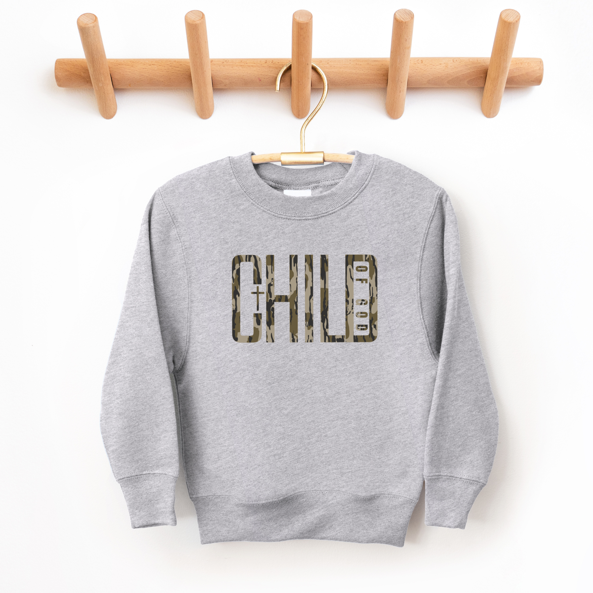 Child of God Camo Sweatshirt