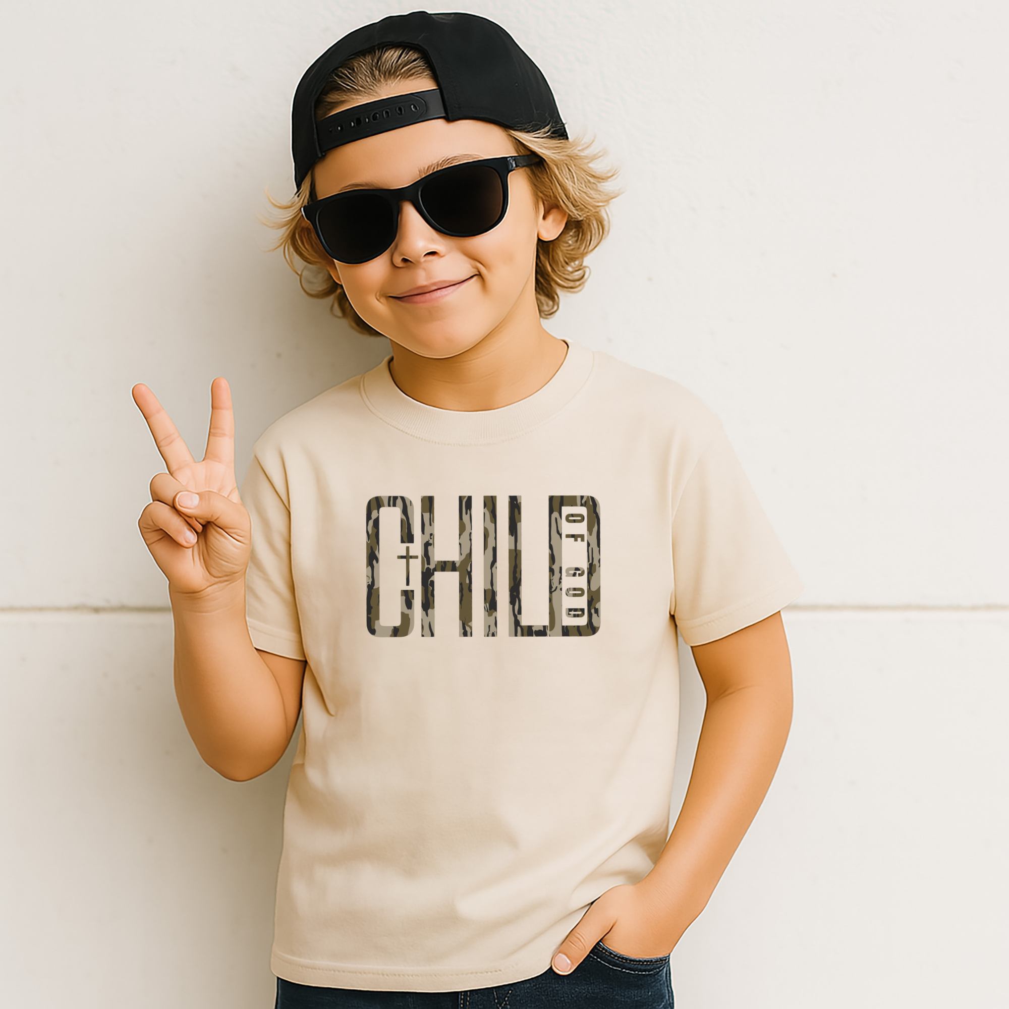 Child of God Camo T-Shirt