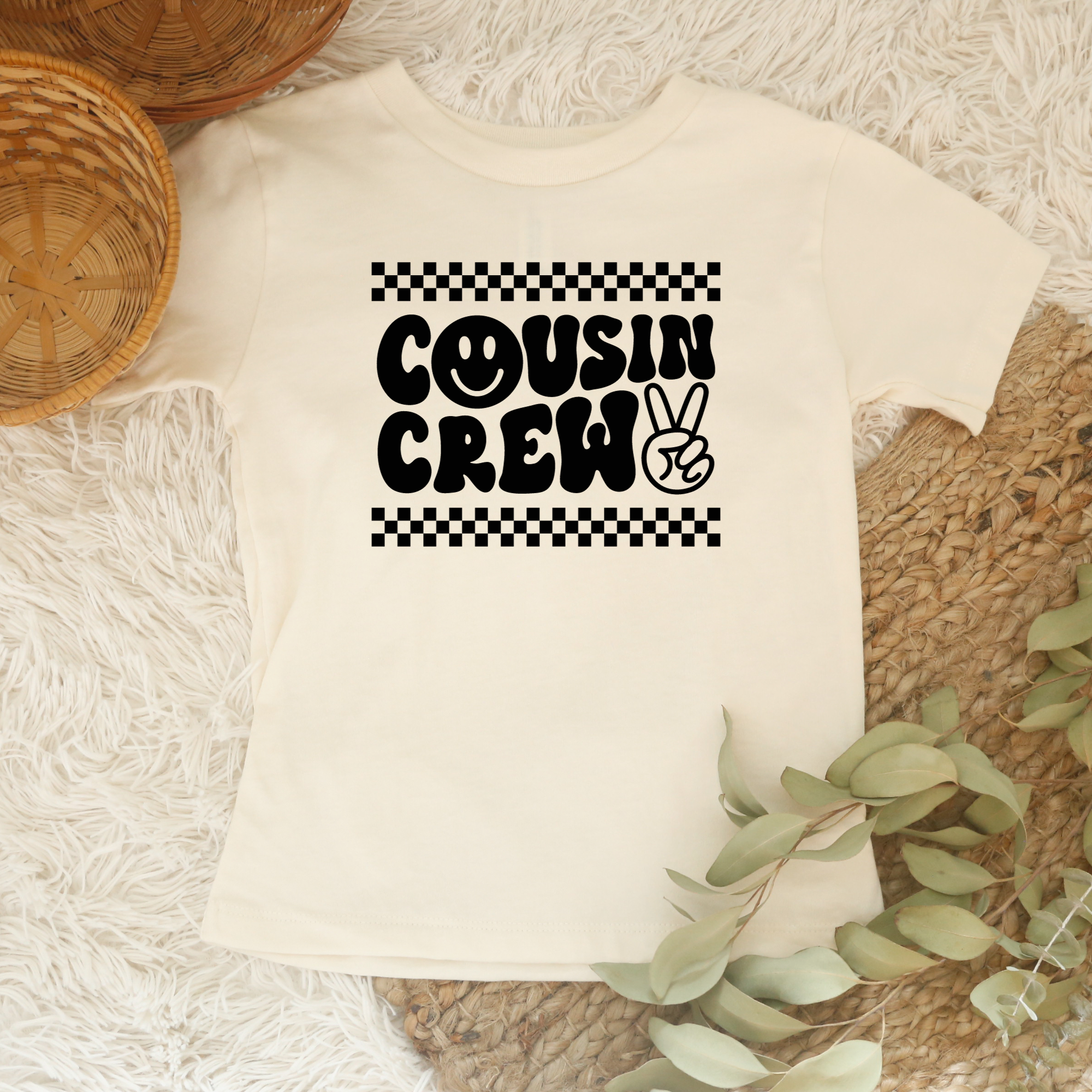 Retro Cousin Crew T-Shirt | Matching Cousin Shirts