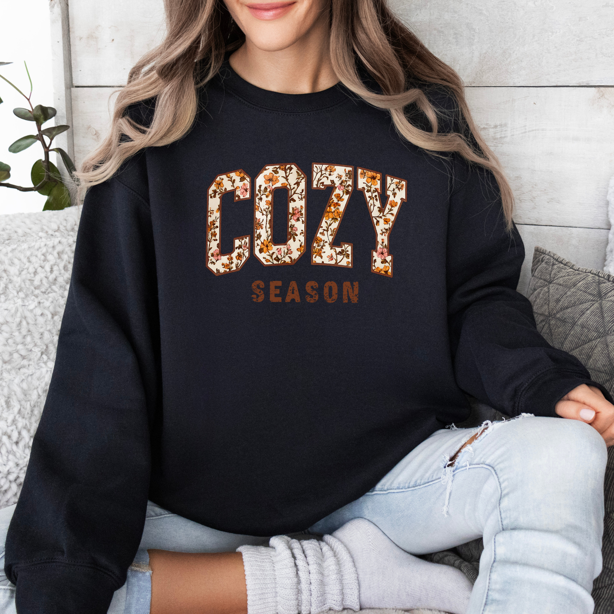 Cozy Season Sweatshirt | Women's Fall Sweatshirt
