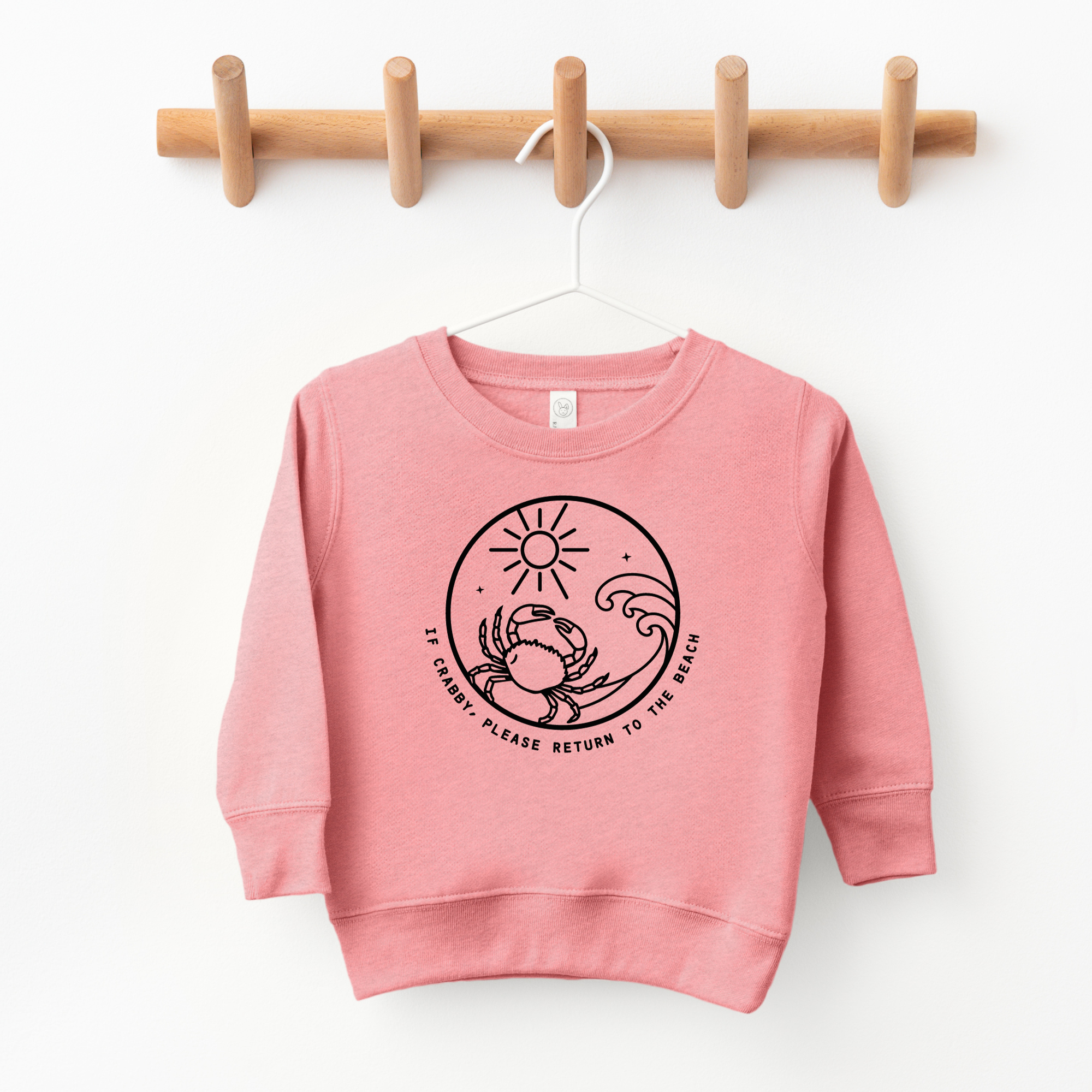 If Crabby Please Return To The Beach Sweatshirt | Kids Beach Sweatshirt