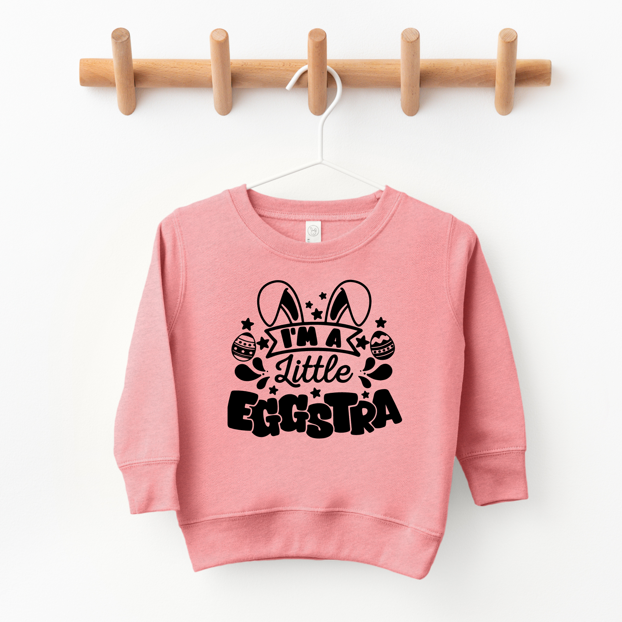 I'm a little eggstra -- kids sweatshirt