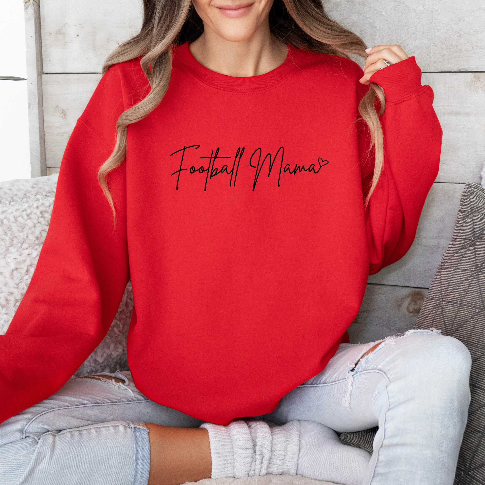 Football mama Sweatshirt | Football Mom Sweatshirt