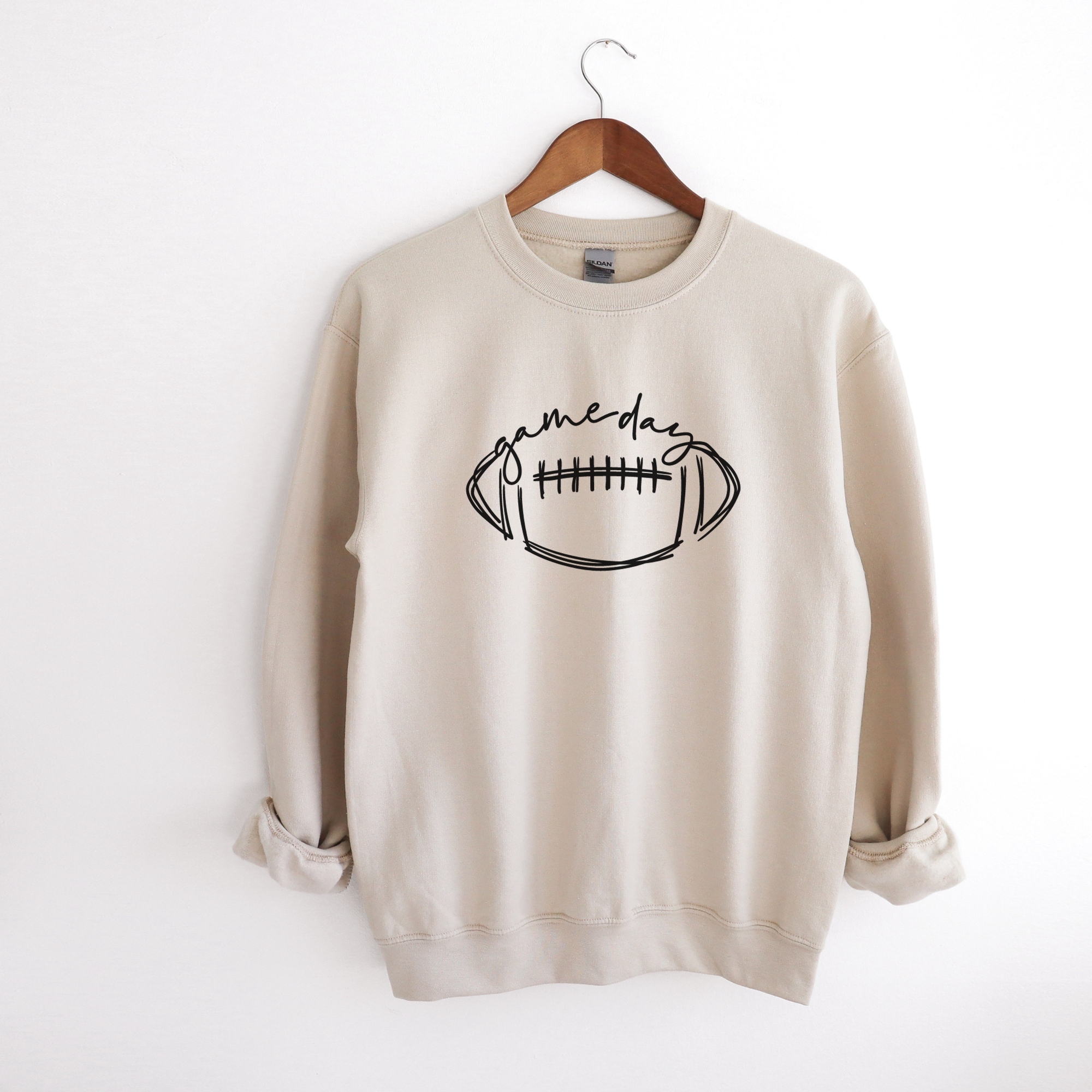 Football Game Day Sweatshirt | Women's Football Sweatshirt