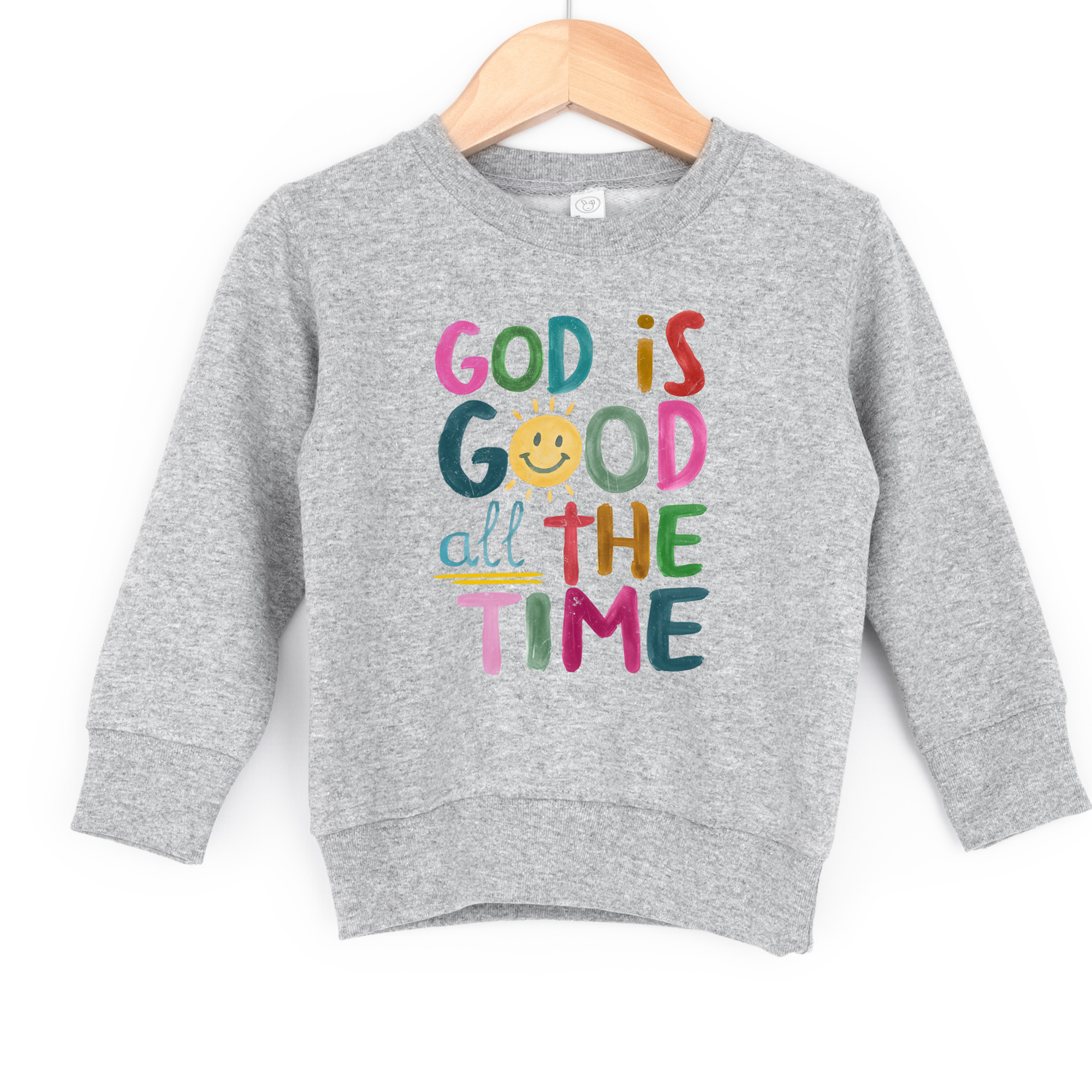 God Is Good All The Time Sweatshirt | Kids Christian Sweatshirt