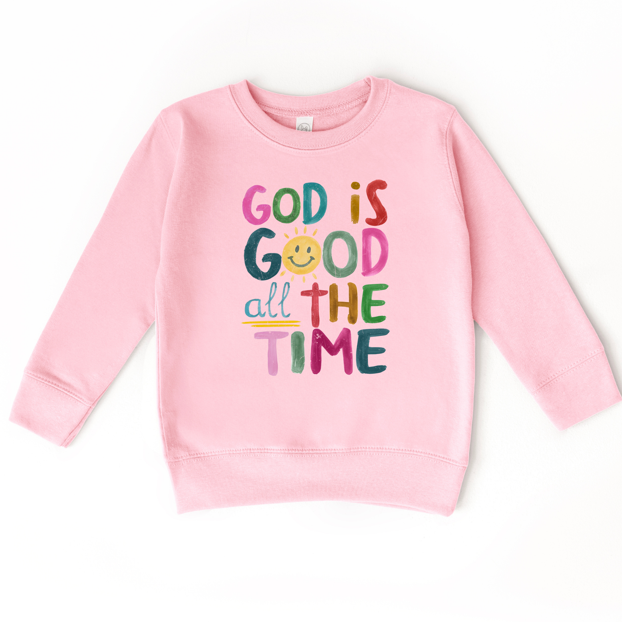God Is Good All The Time Sweatshirt | Kids Christian Sweatshirt