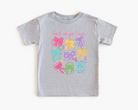 God says I am shirt with coquette bows for toddler girls
