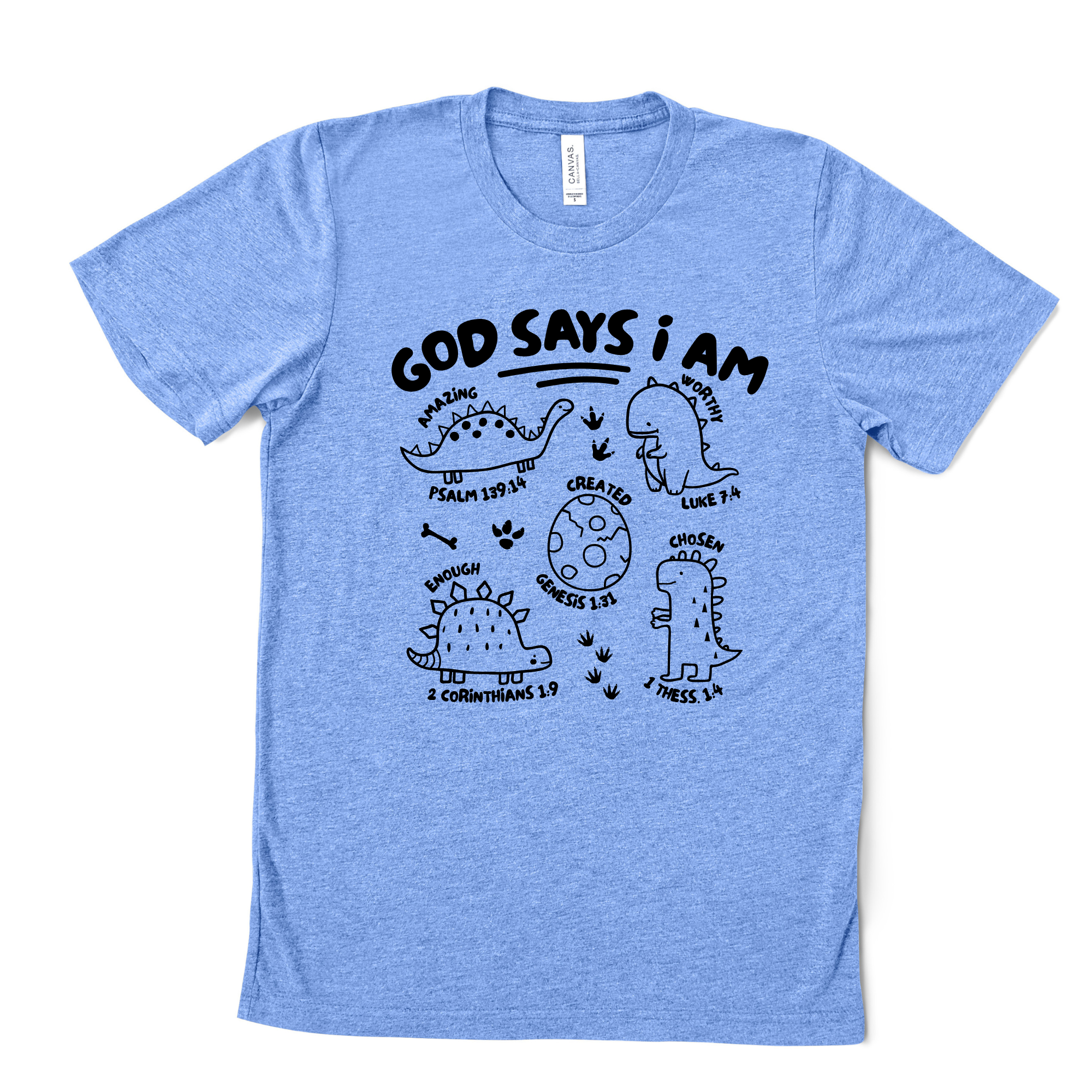 God Says I am Dinoaur T-Shirt