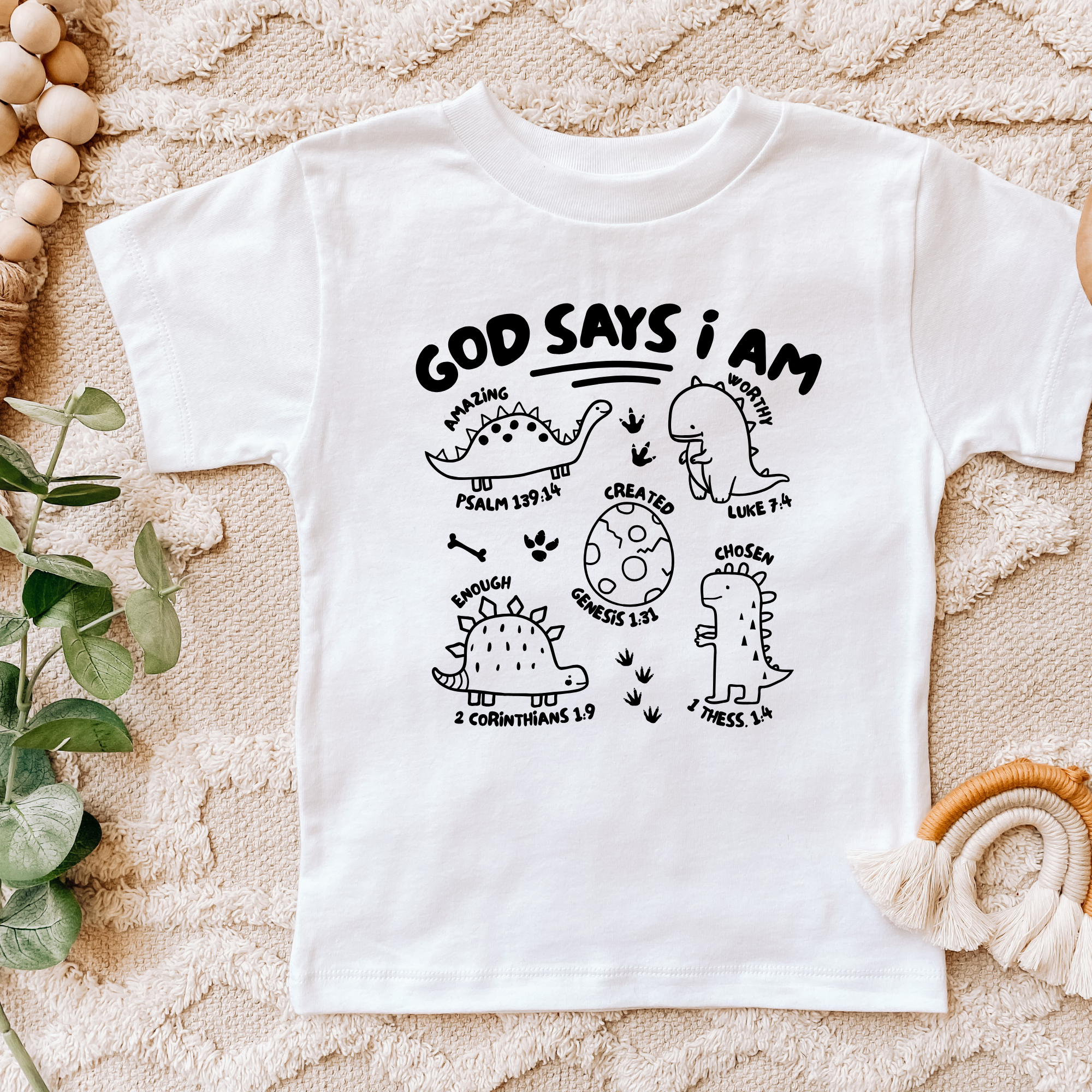 God Says I am Dinoaur T-Shirt