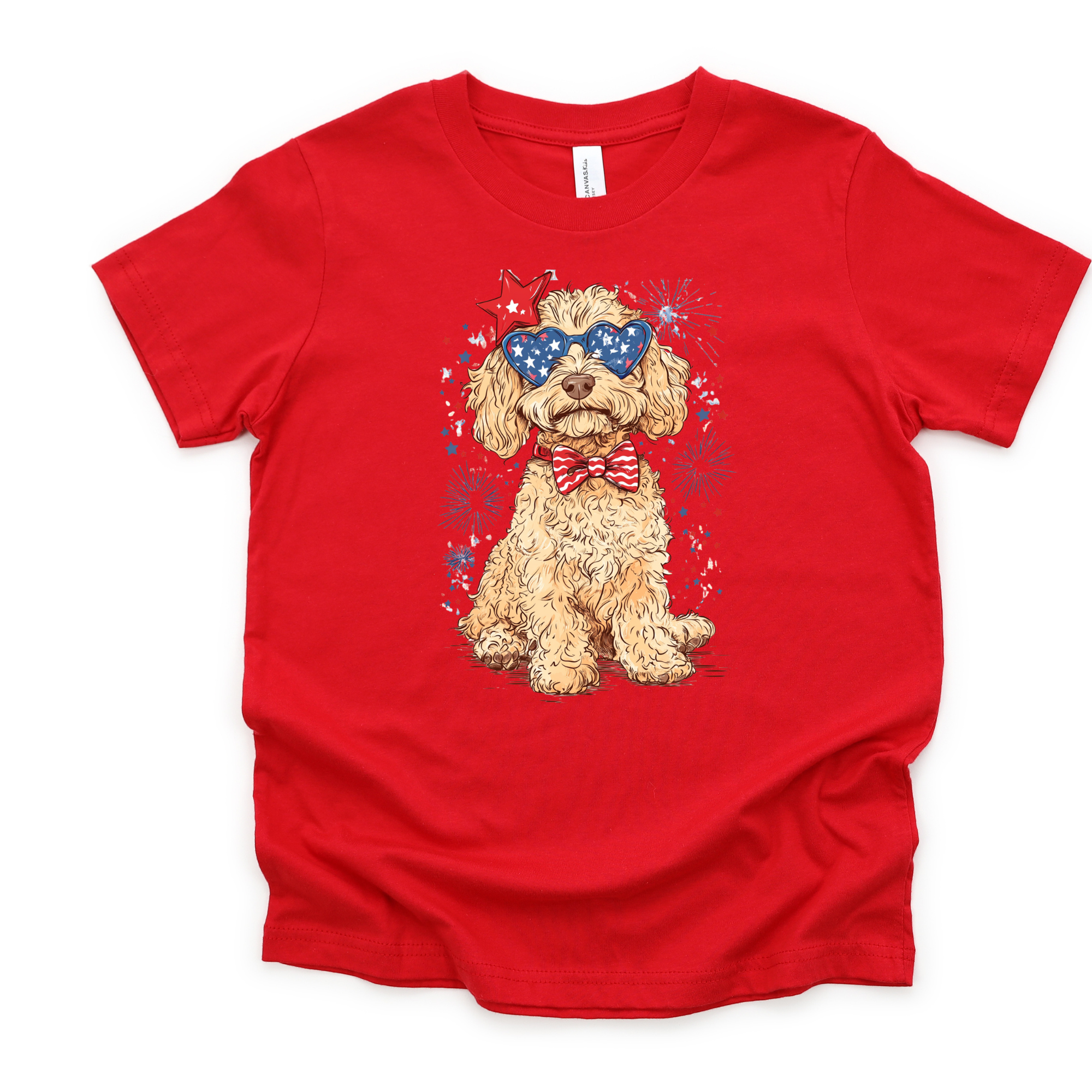 Goldendoodle 4th of July Shirt | Patriotic Dog Shirt