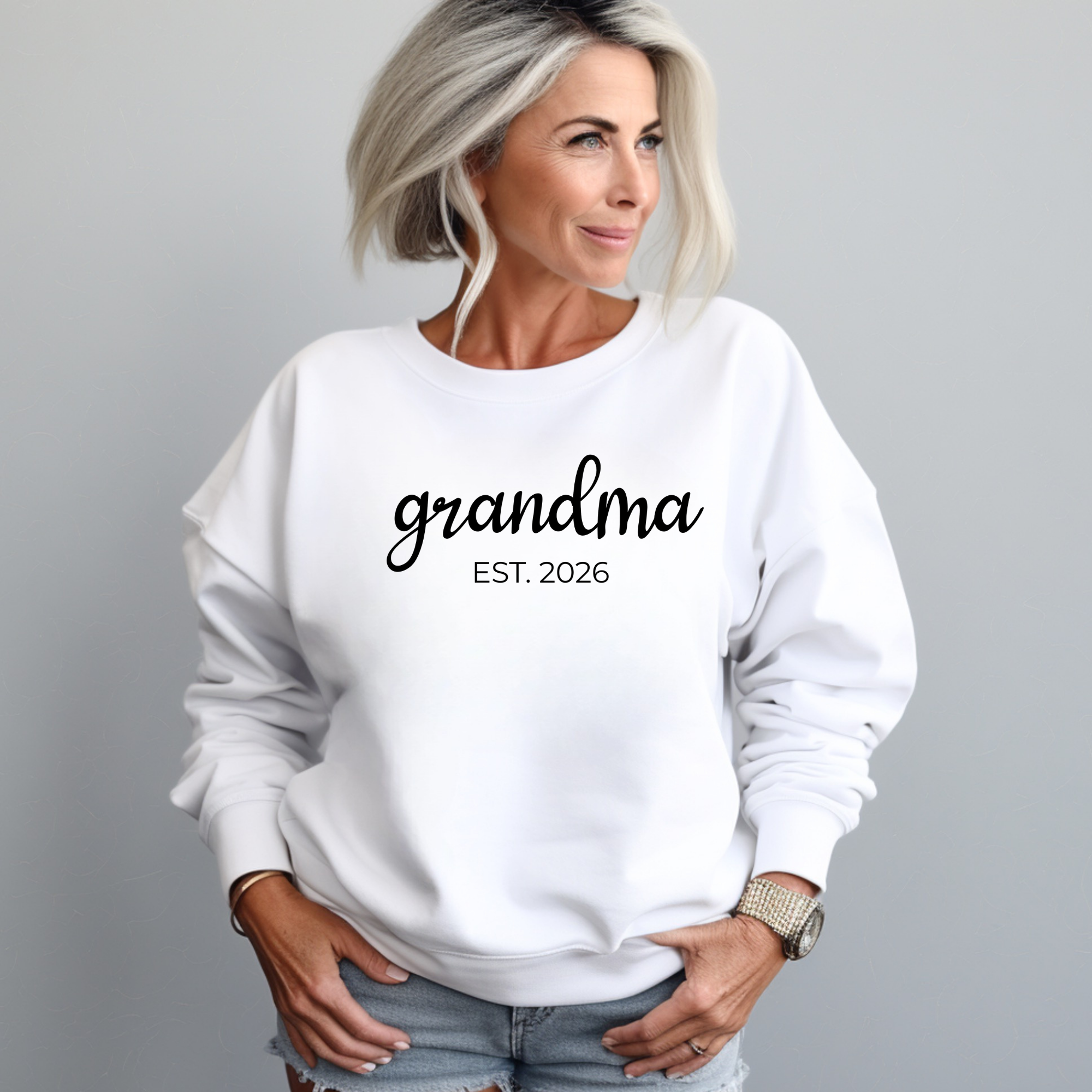 Grandma Established 2026 Sweatshirt | New Grandma Shirt