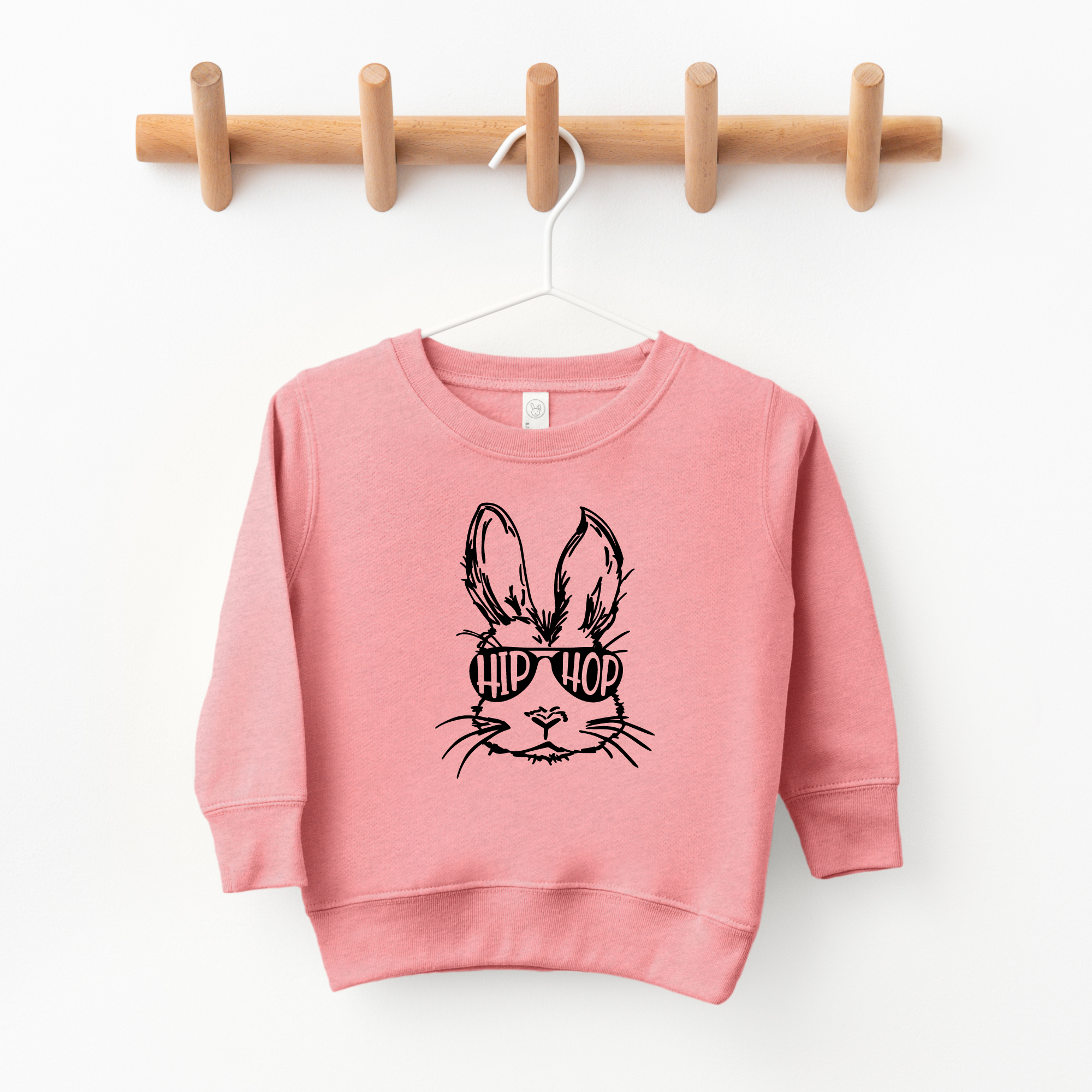 Hip hop bunny -- kids sweatshirt