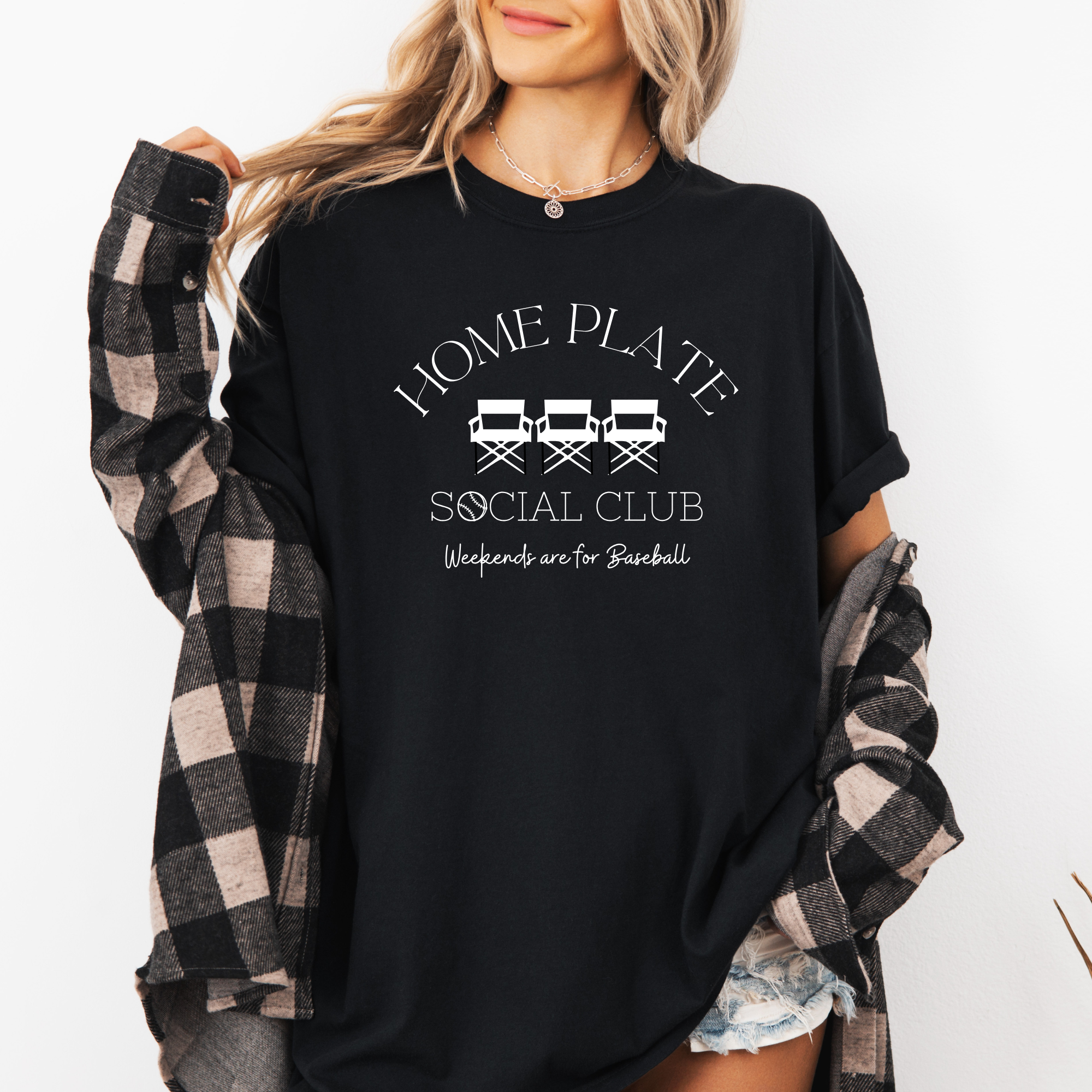 Home plate social club tshirt