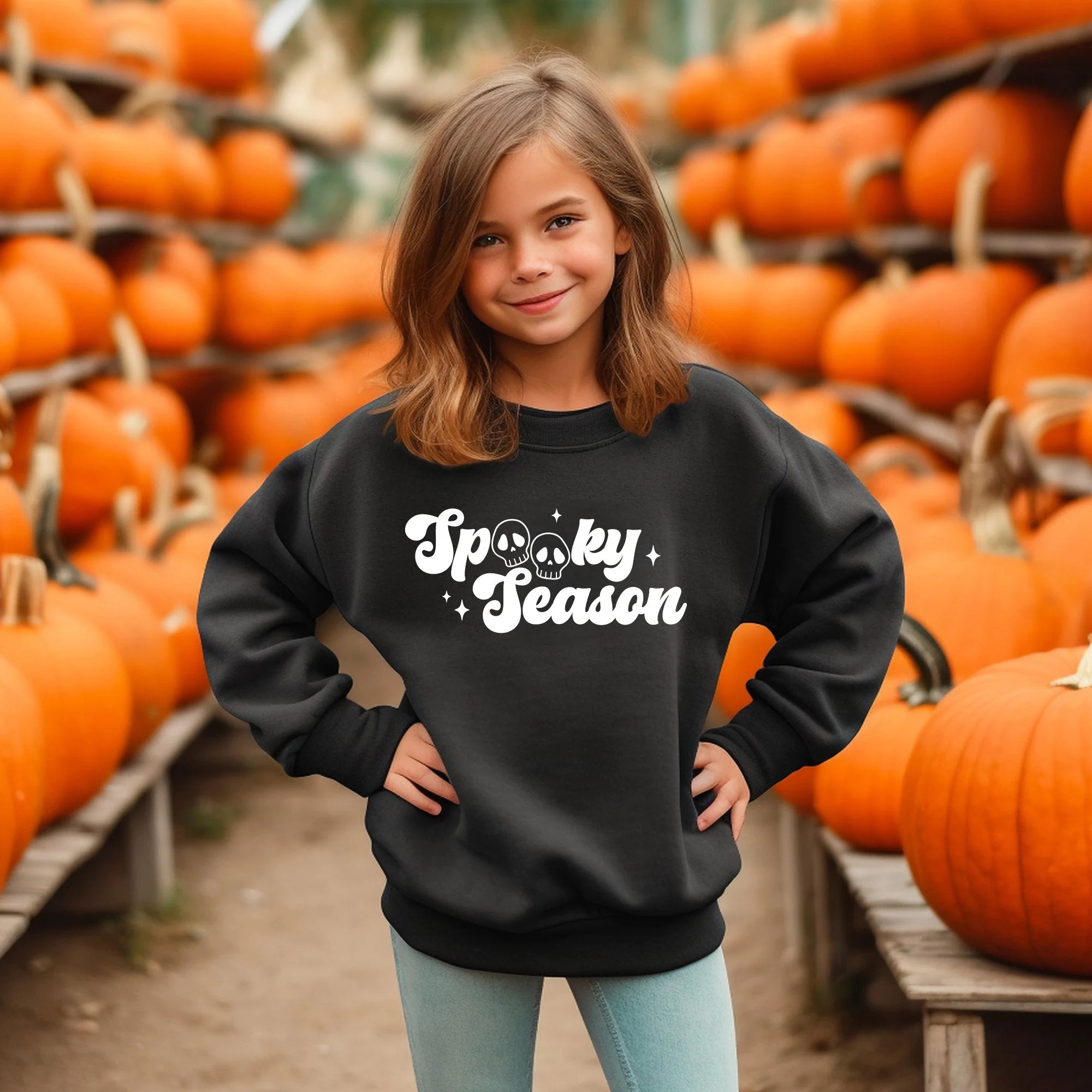 Spooky Season Sweatshirt | Kids Halloween Sweatshirt