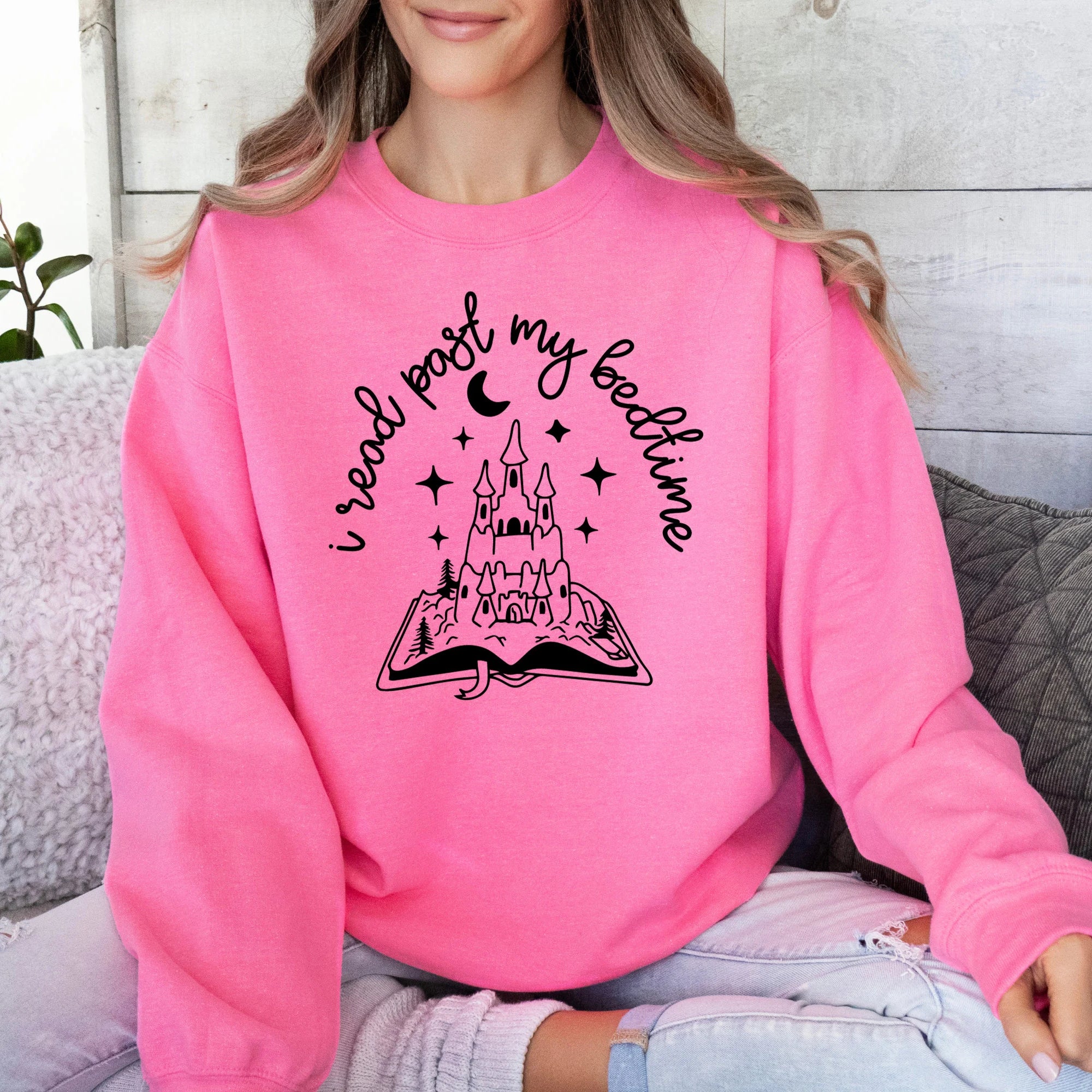 I Read Past My Bedtime Sweatshirt | Kids Reading Sweatshirt