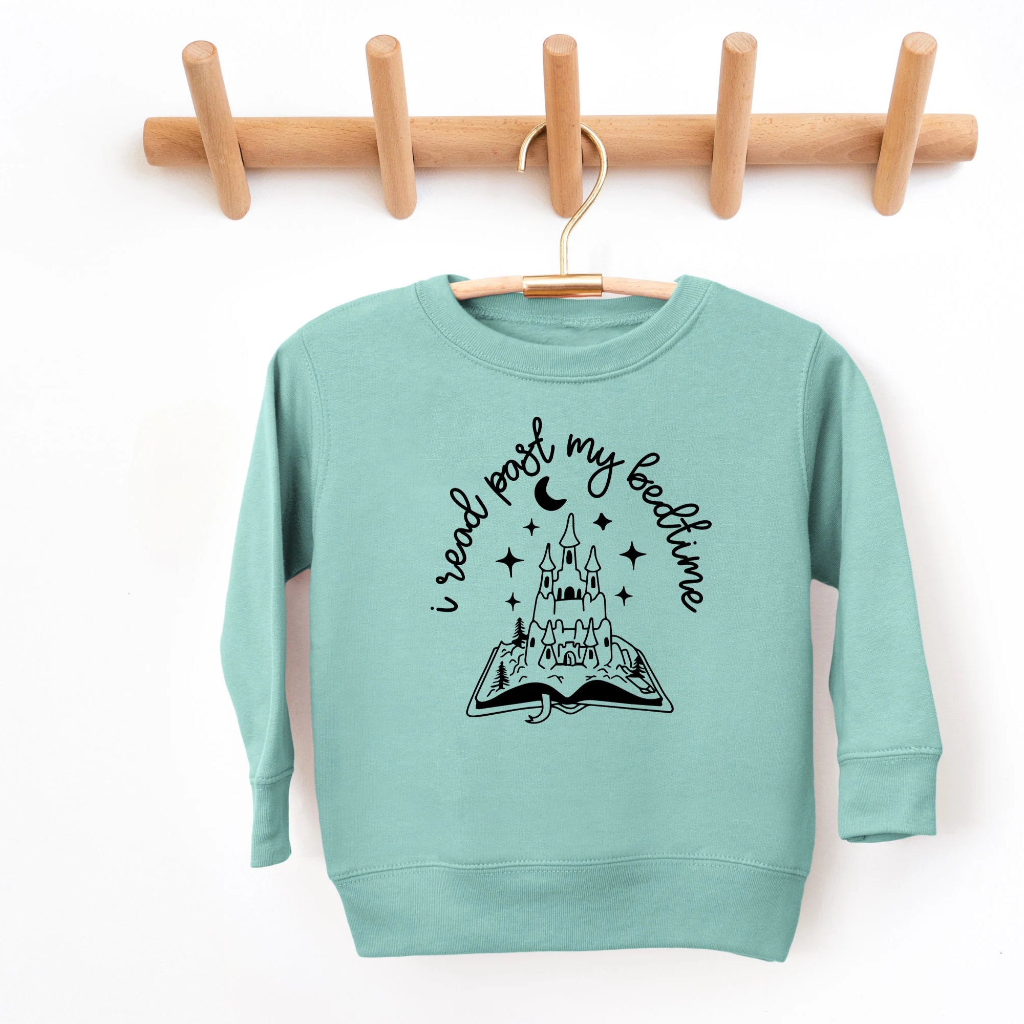 I Read Past My Bedtime Sweatshirt | Kids Reading Sweatshirt