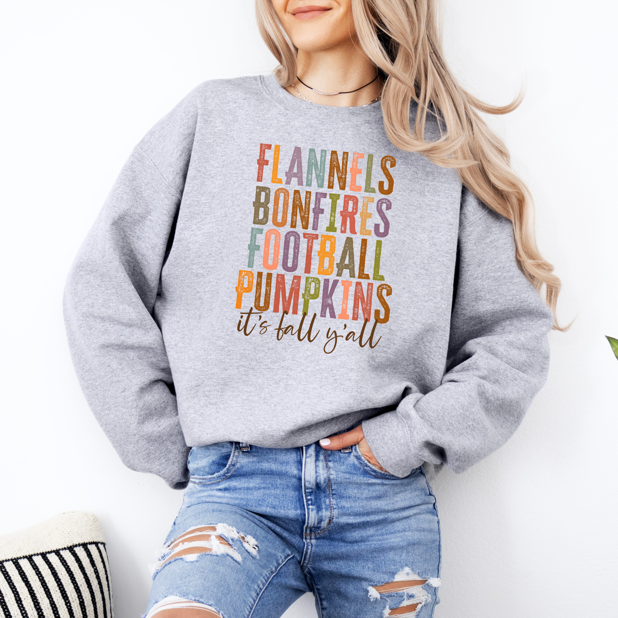 It's Fall Ya'll Sweatshirt | Women's Fall Sweatshirt