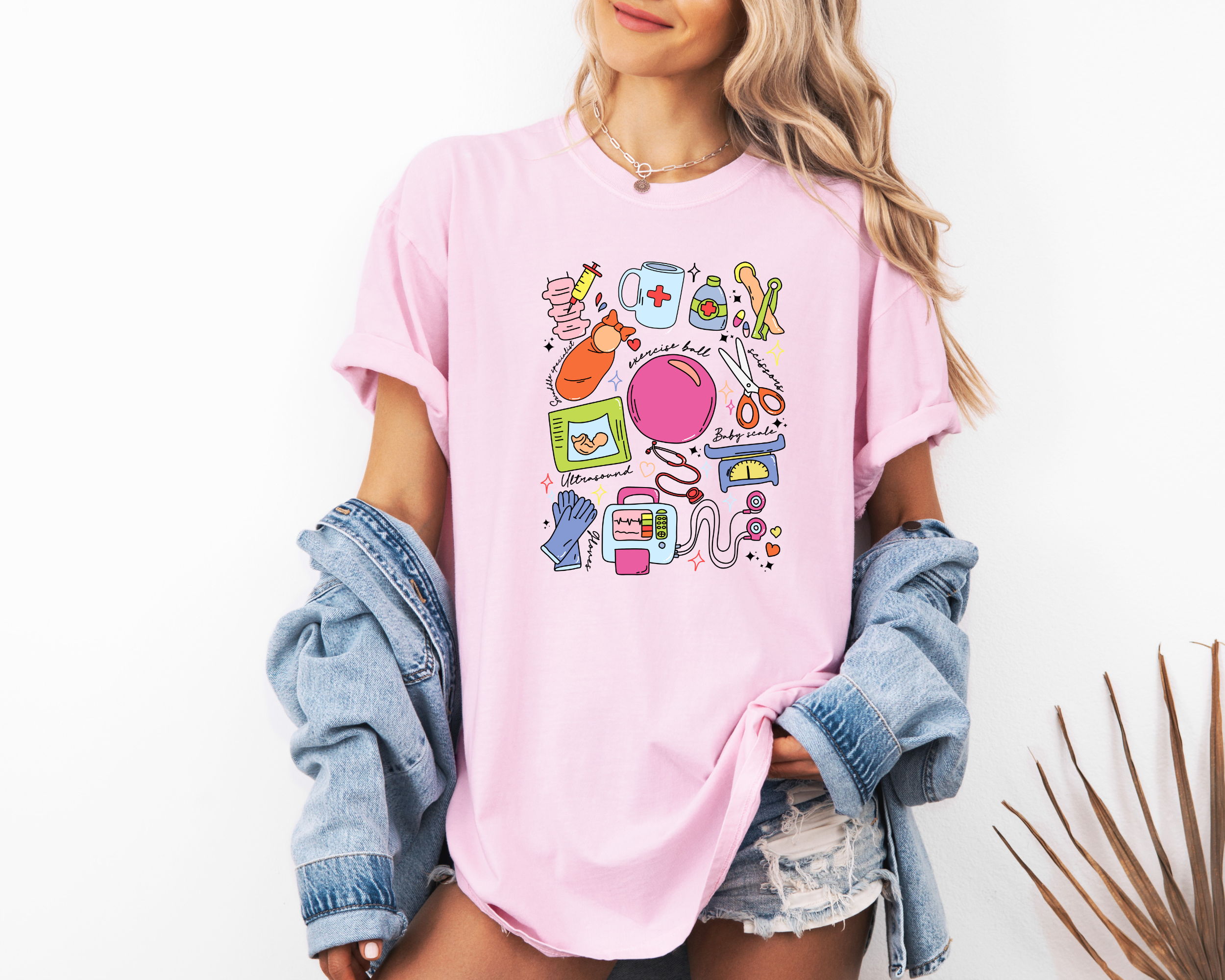 Labor and delivery nurse T-Shirt for mother baby nurses