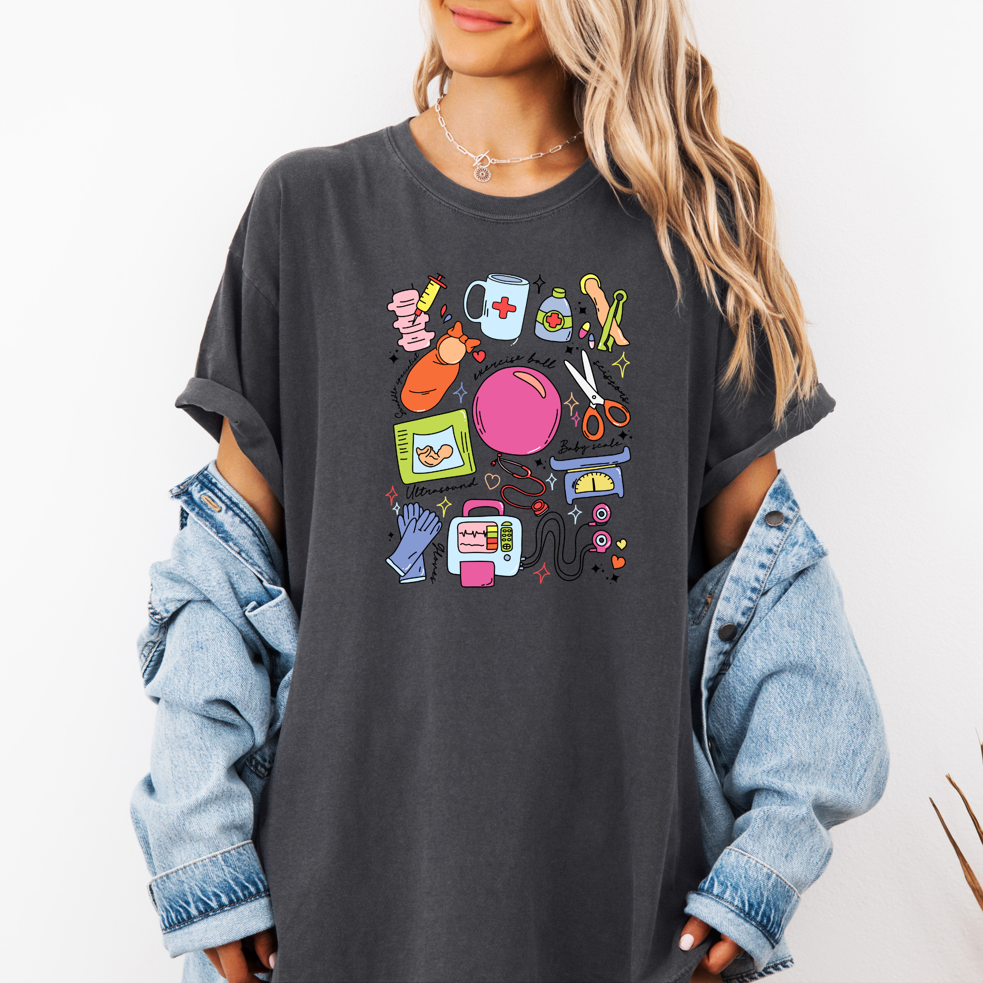Labor and delivery nurse T-Shirt for mother baby nurses