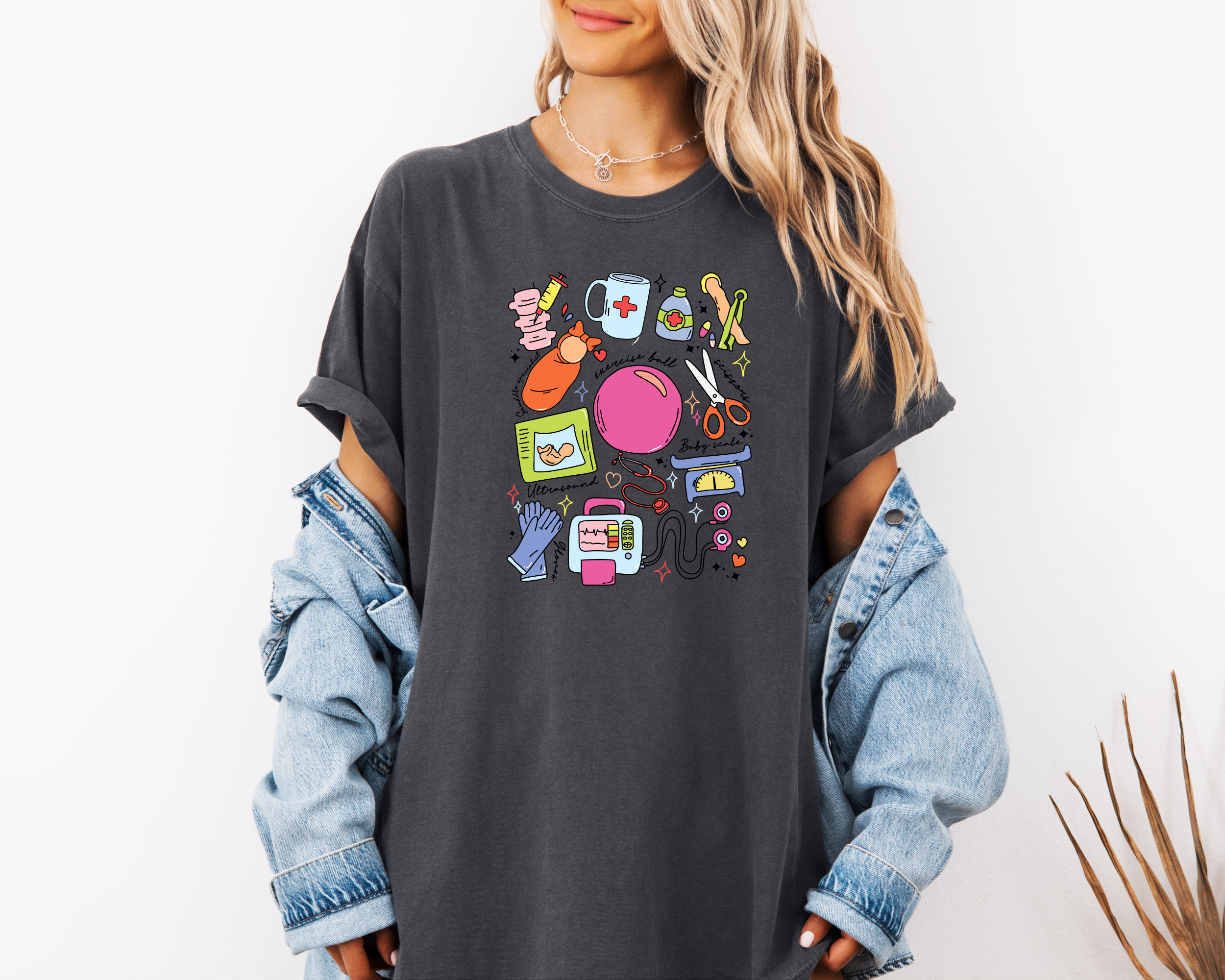 Labor and delivery nurse T-Shirt for mother baby nurses