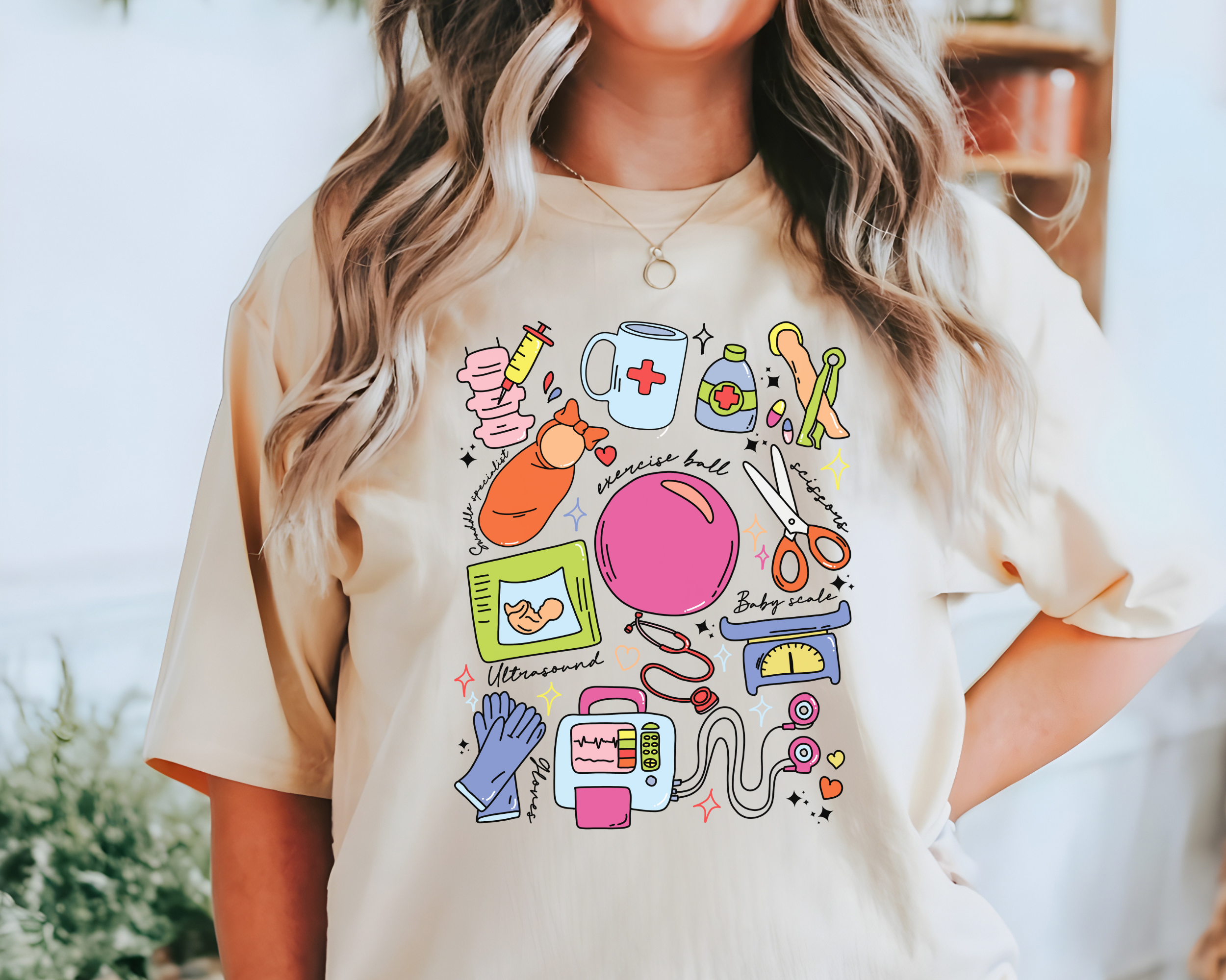 Labor and delivery nurse T-Shirt for mother baby nurses