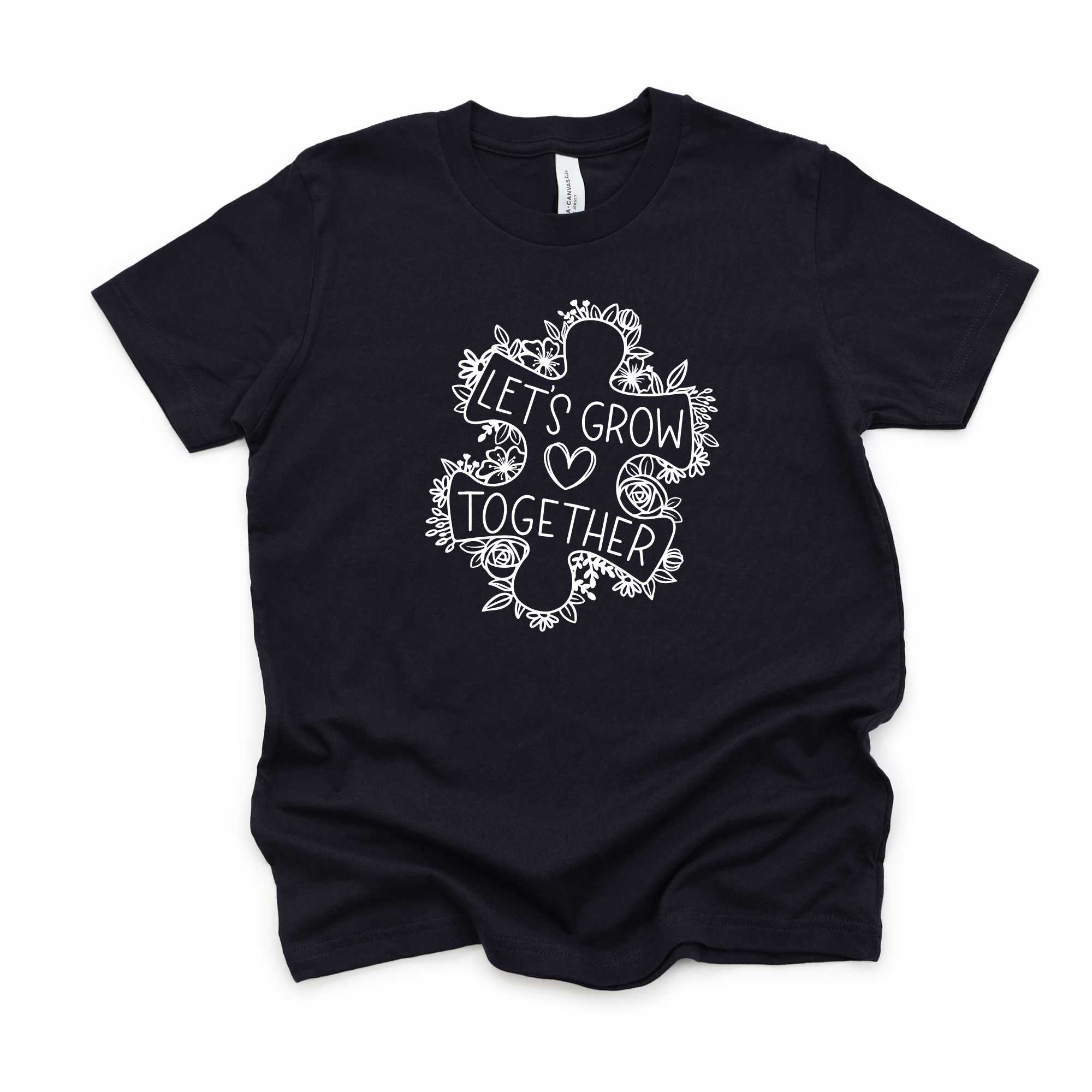 Let's grow together - kids tshirt