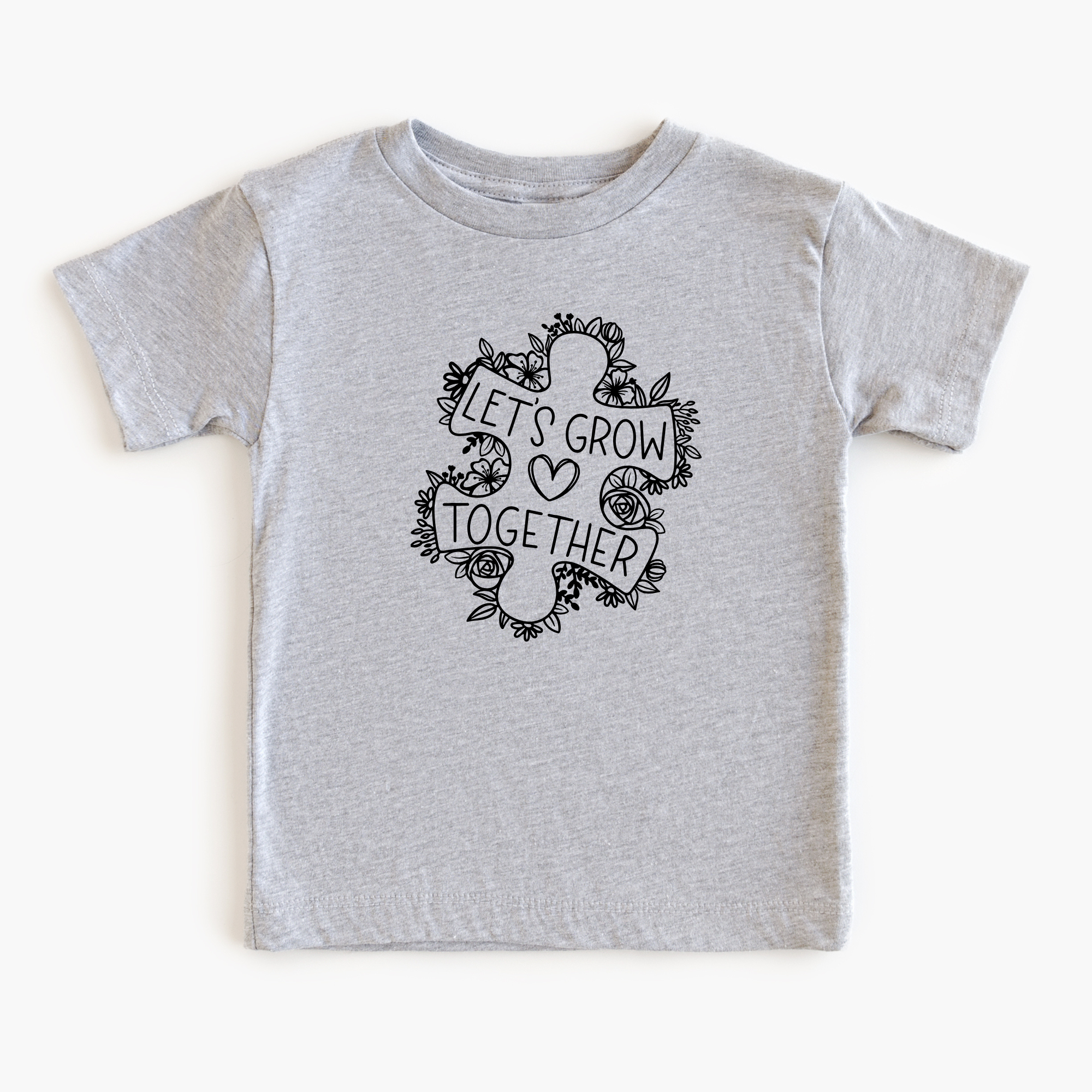 Let's grow together - kids tshirt