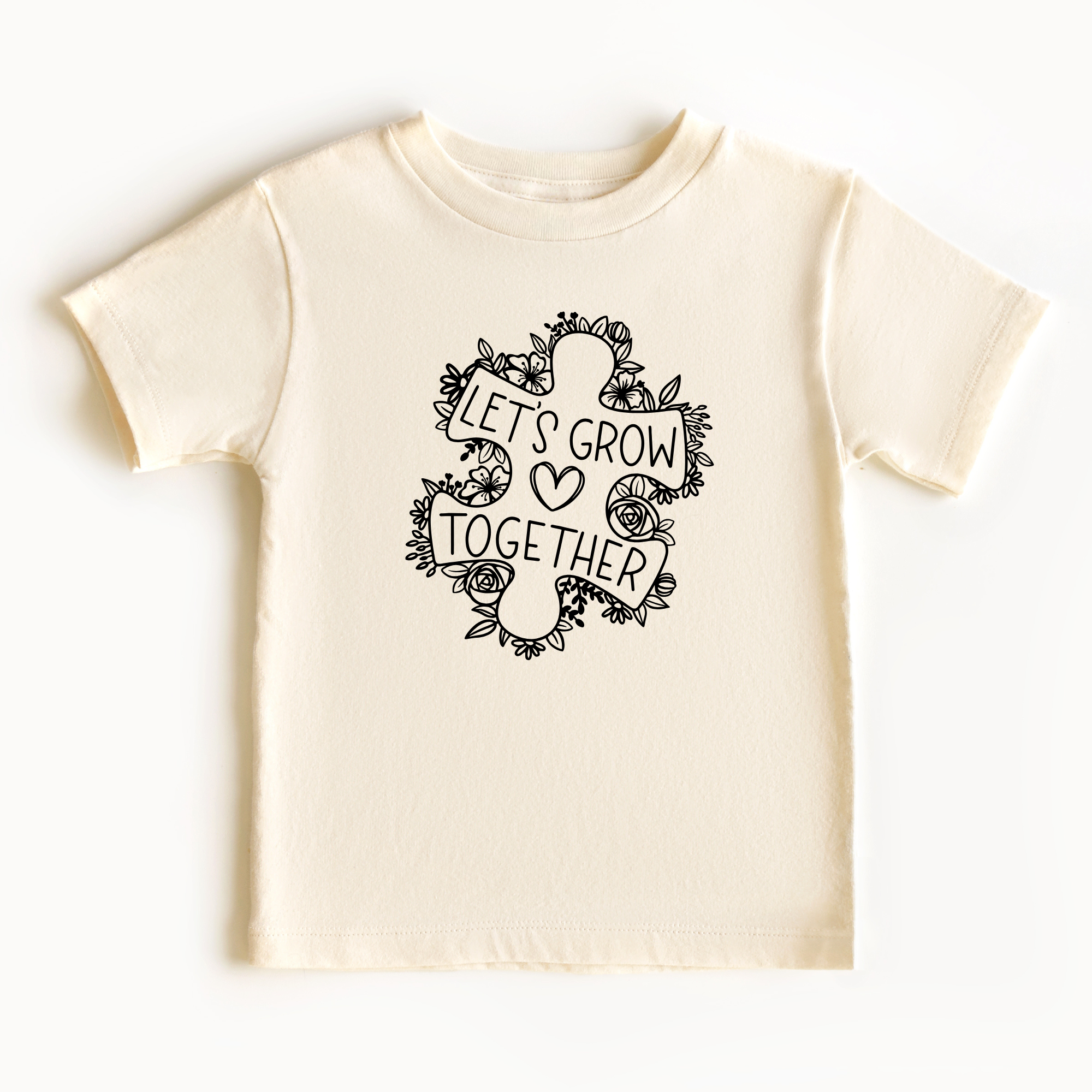 Let's grow together - kids tshirt
