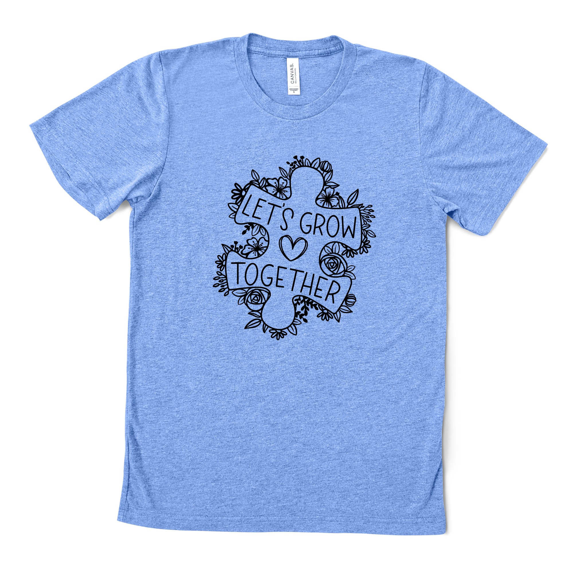 Let's grow together - kids tshirt