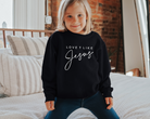 Love like jesus kids christian sweatshirt