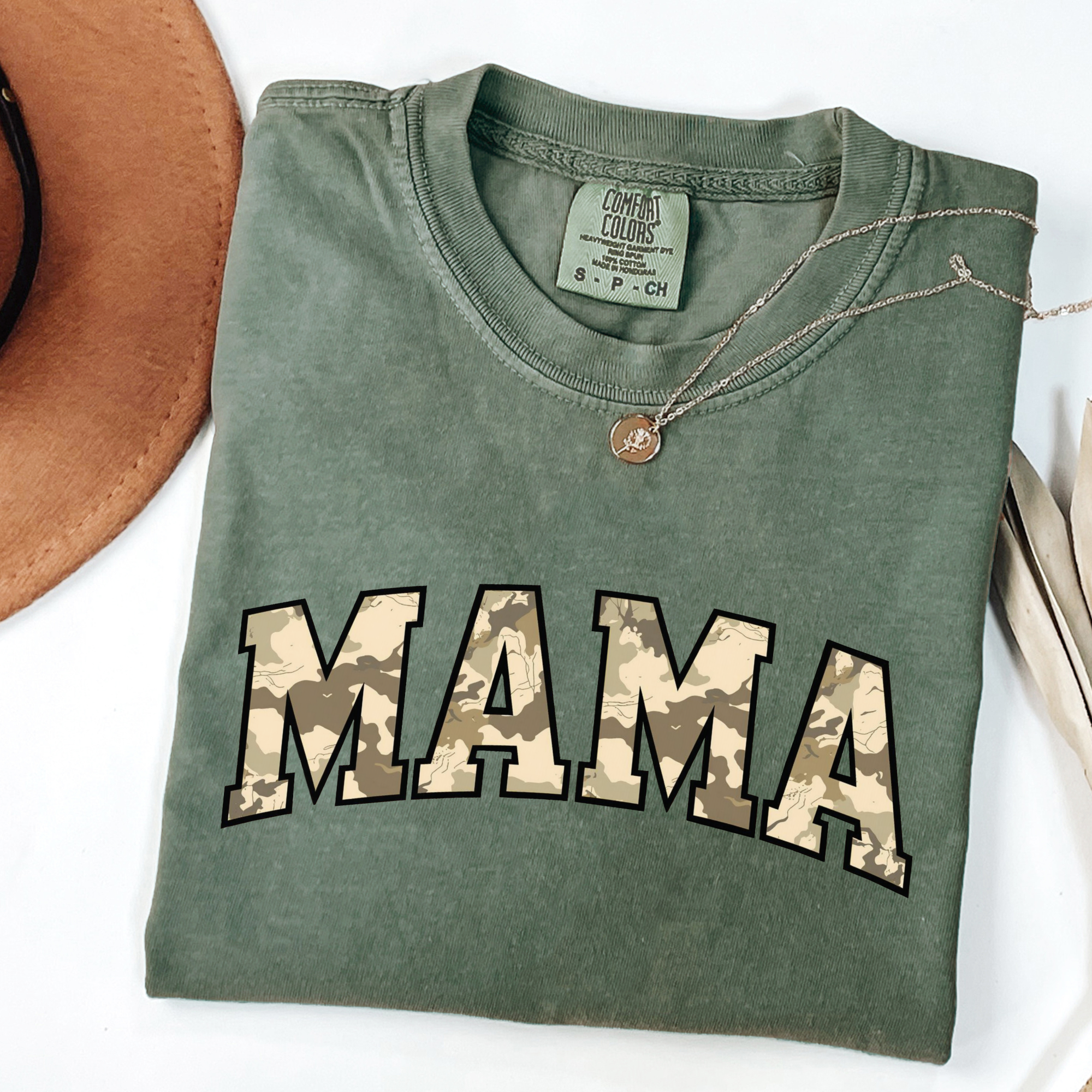 Camo Mama T-Shirt | Cute Mom Shirts