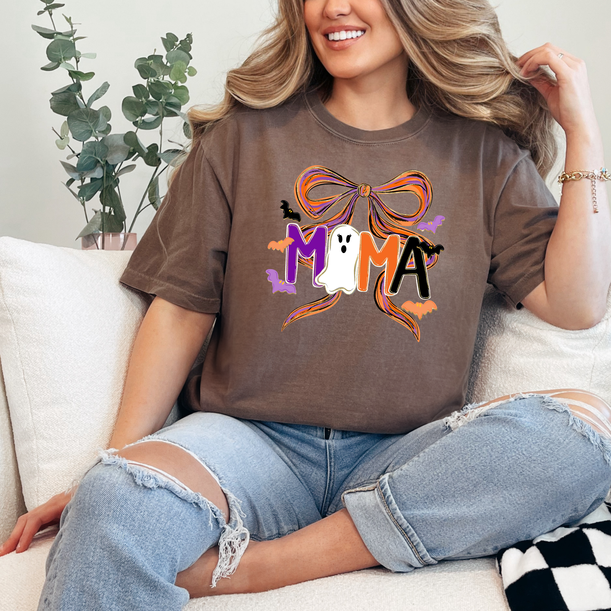 Mama Halloween T-Shirt | Women's Halloween Shirt