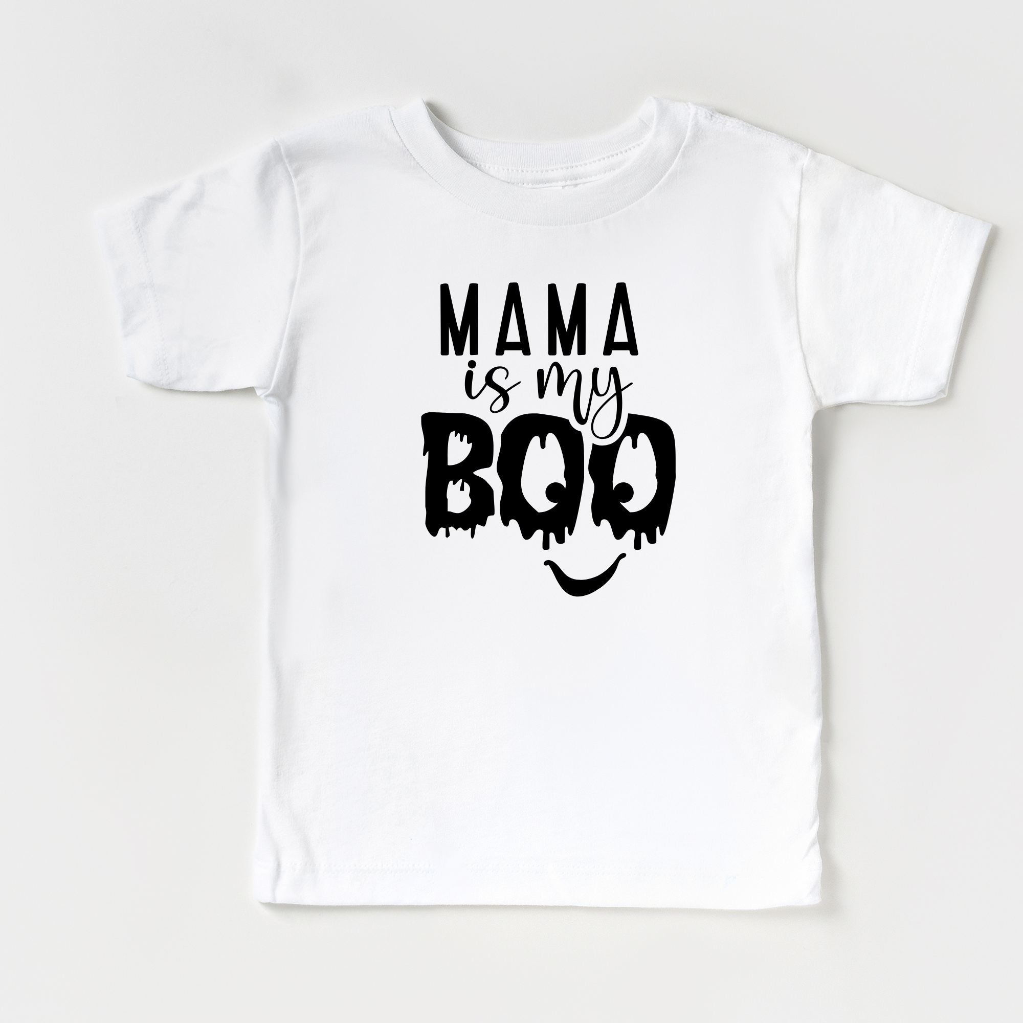 Mama Is My Boo T-Shirt | Toddler Halloween Shirt